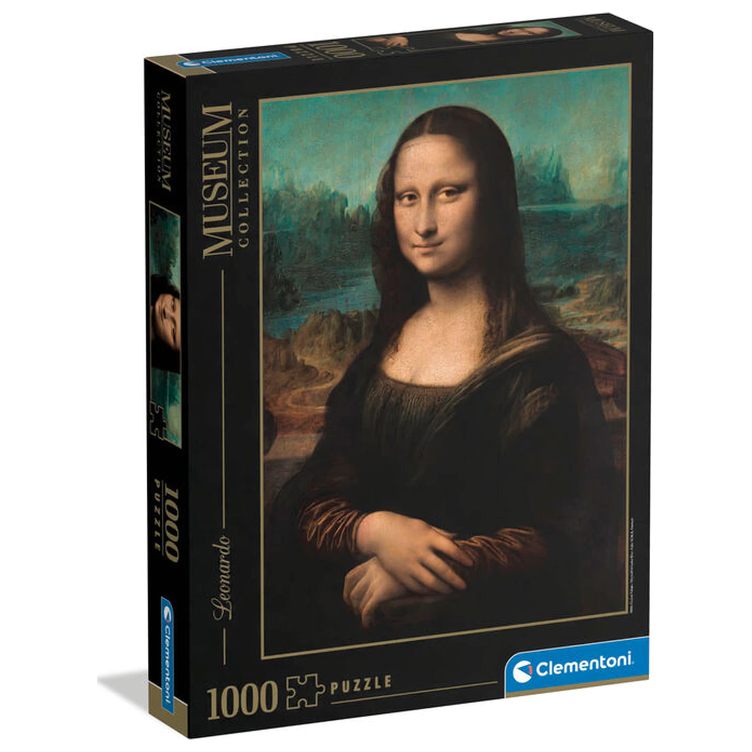 Mona Lisa puzzle 1000 piese poza produsului