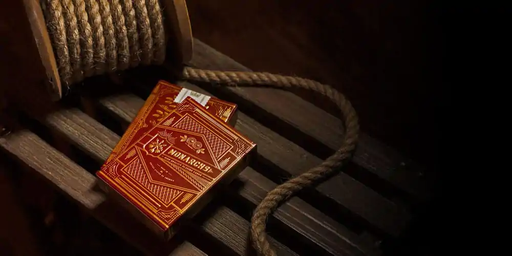 Monarchs Playing Cards Roșu Cărți de Joc poza produsului