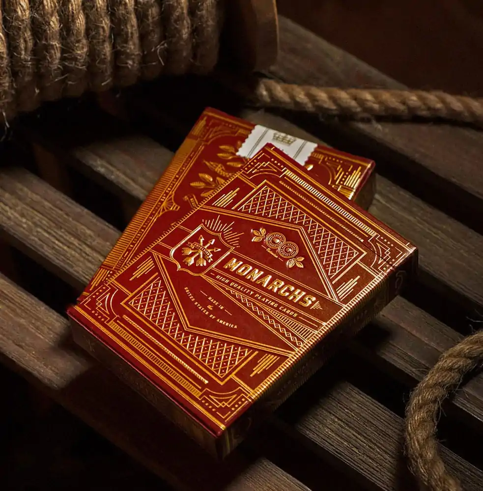 Monarchs Playing Cards Roșu Cărți de Joc poza produsului