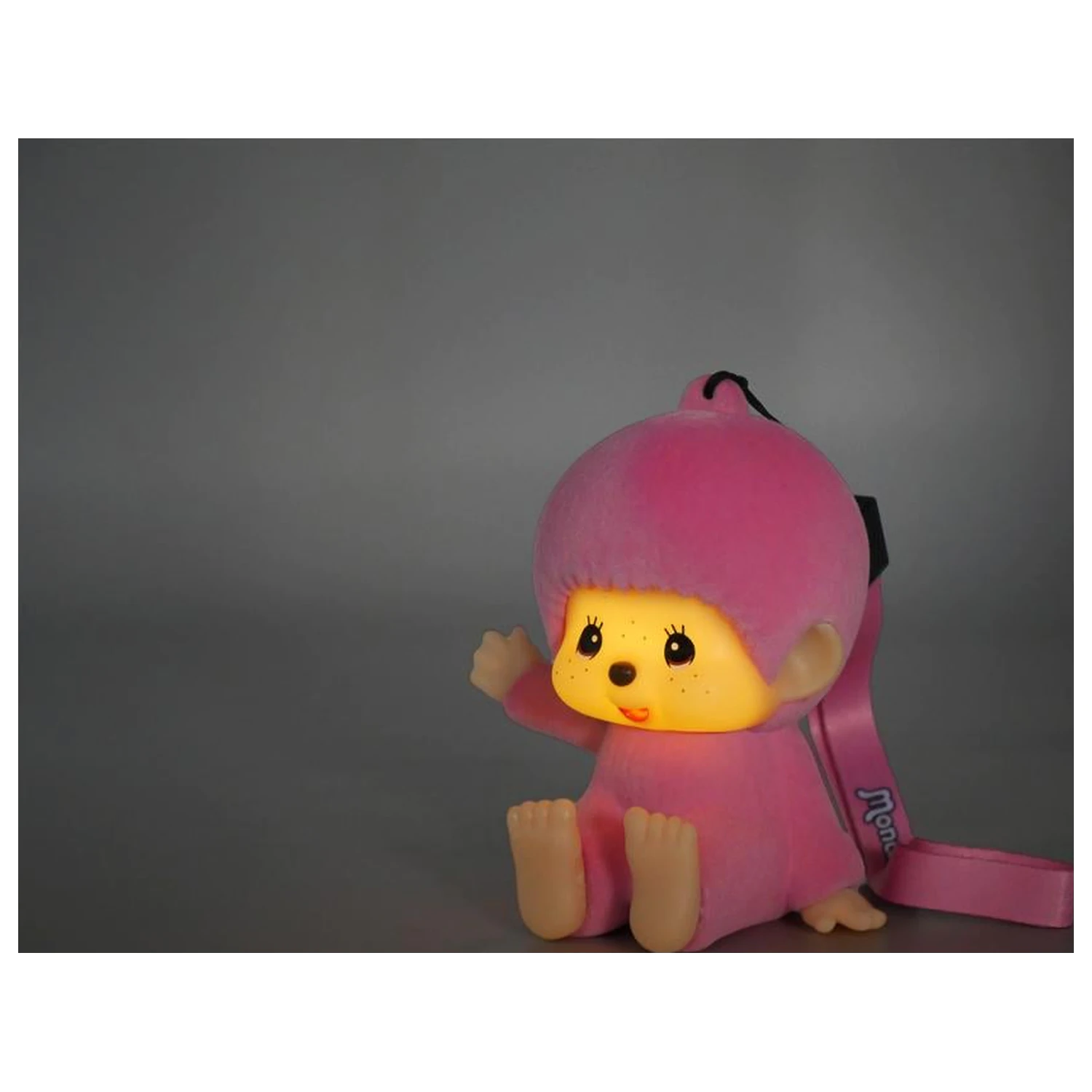 Monchhichi LED Light-Up Pink Figura 9cm poza produsului