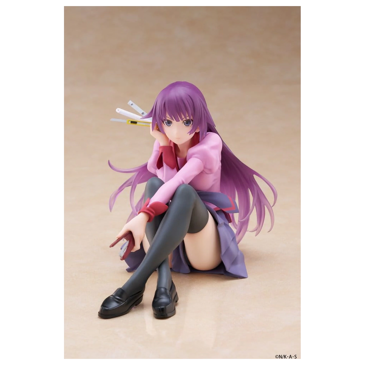 Monogatari PVC Statuie Figurină Drăguță de Birou Hitagi Senjougahara 13 cm poza produsului