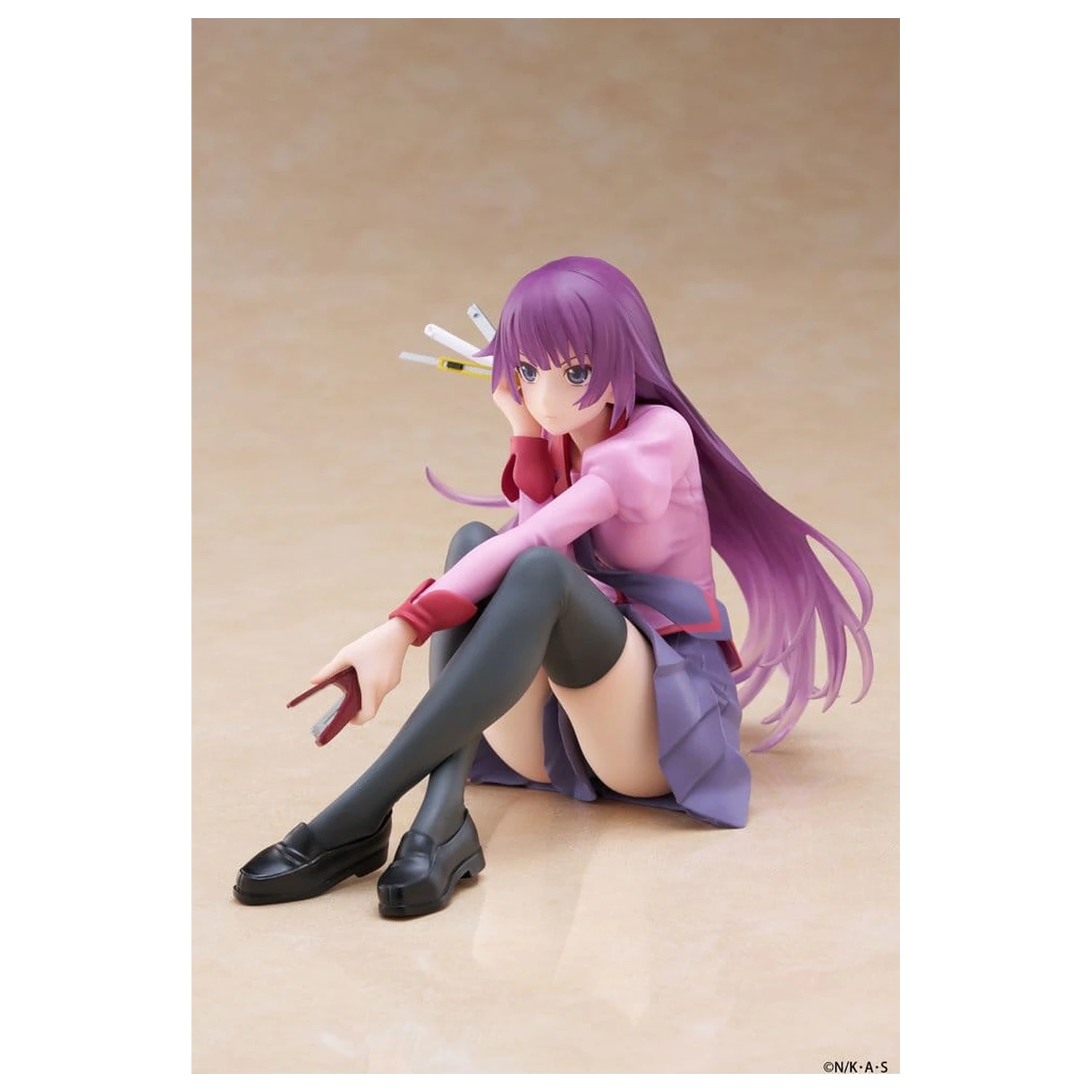 Monogatari PVC Statuie Figurină Drăguță de Birou Hitagi Senjougahara 13 cm poza produsului
