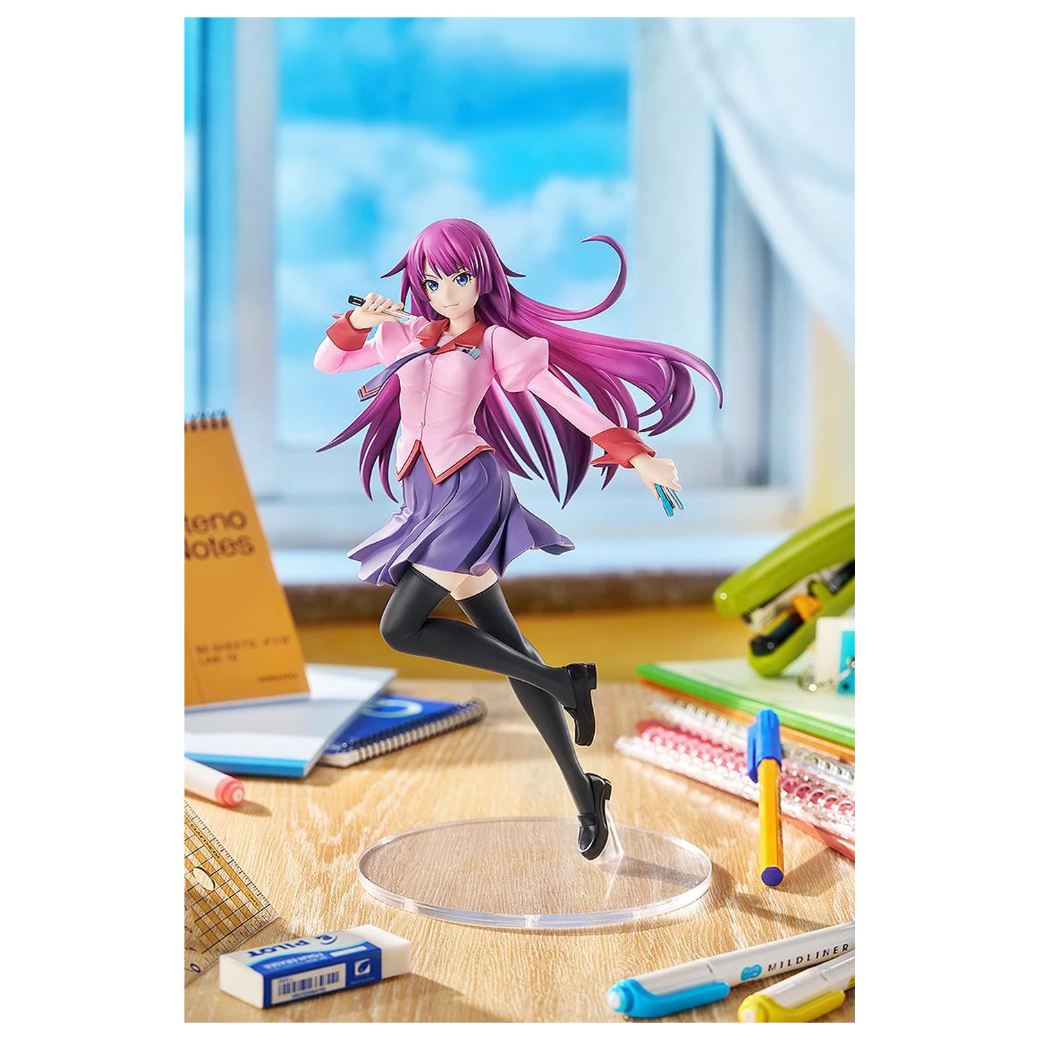 MONOGATARI Hitagi Senjyogahara Pop Up Parade L figurina 23cm poza produsului