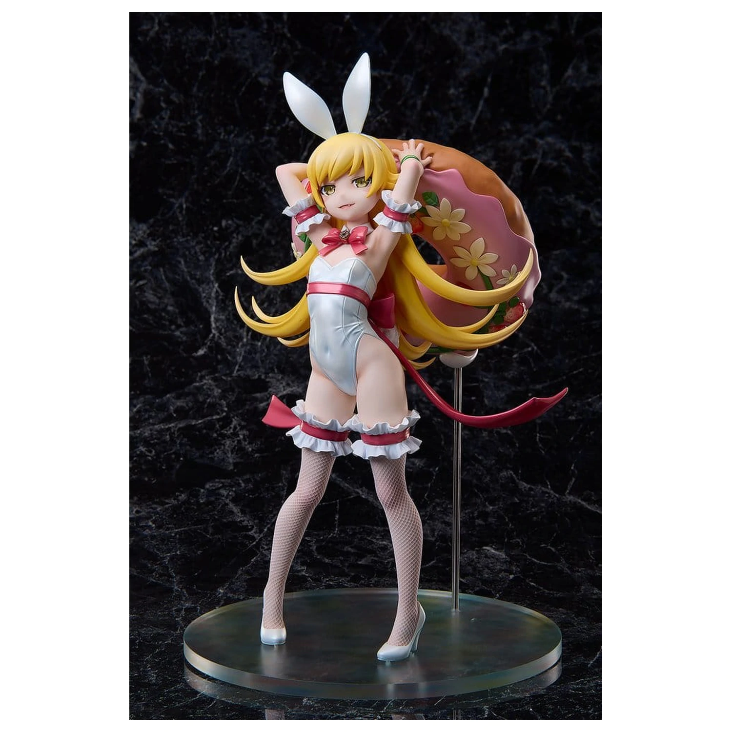 Monogatari Series Statuie din PVC 1/4 Shinobu Oshino White Bunny Ver. 35 cm poza produsului