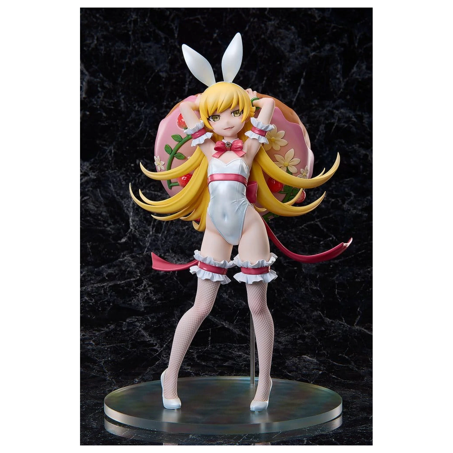 Monogatari Series Statuie din PVC 1/4 Shinobu Oshino White Bunny Ver. 35 cm poza produsului