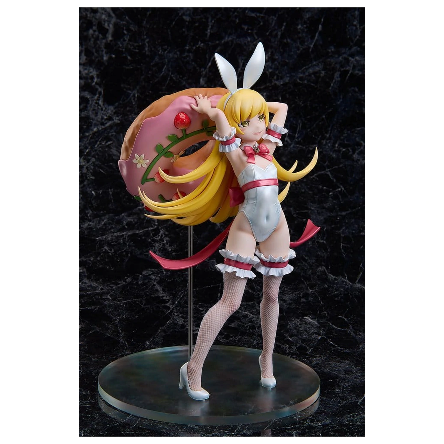Monogatari Series Statuie din PVC 1/4 Shinobu Oshino White Bunny Ver. 35 cm poza produsului