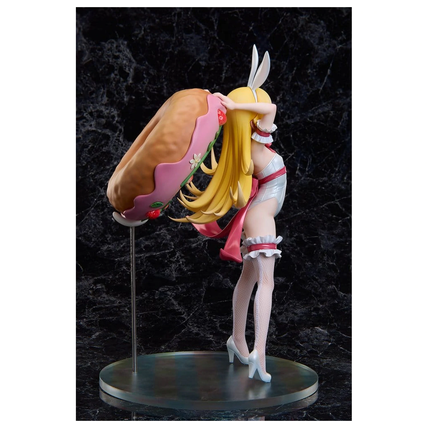 Monogatari Series Statuie din PVC 1/4 Shinobu Oshino White Bunny Ver. 35 cm poza produsului