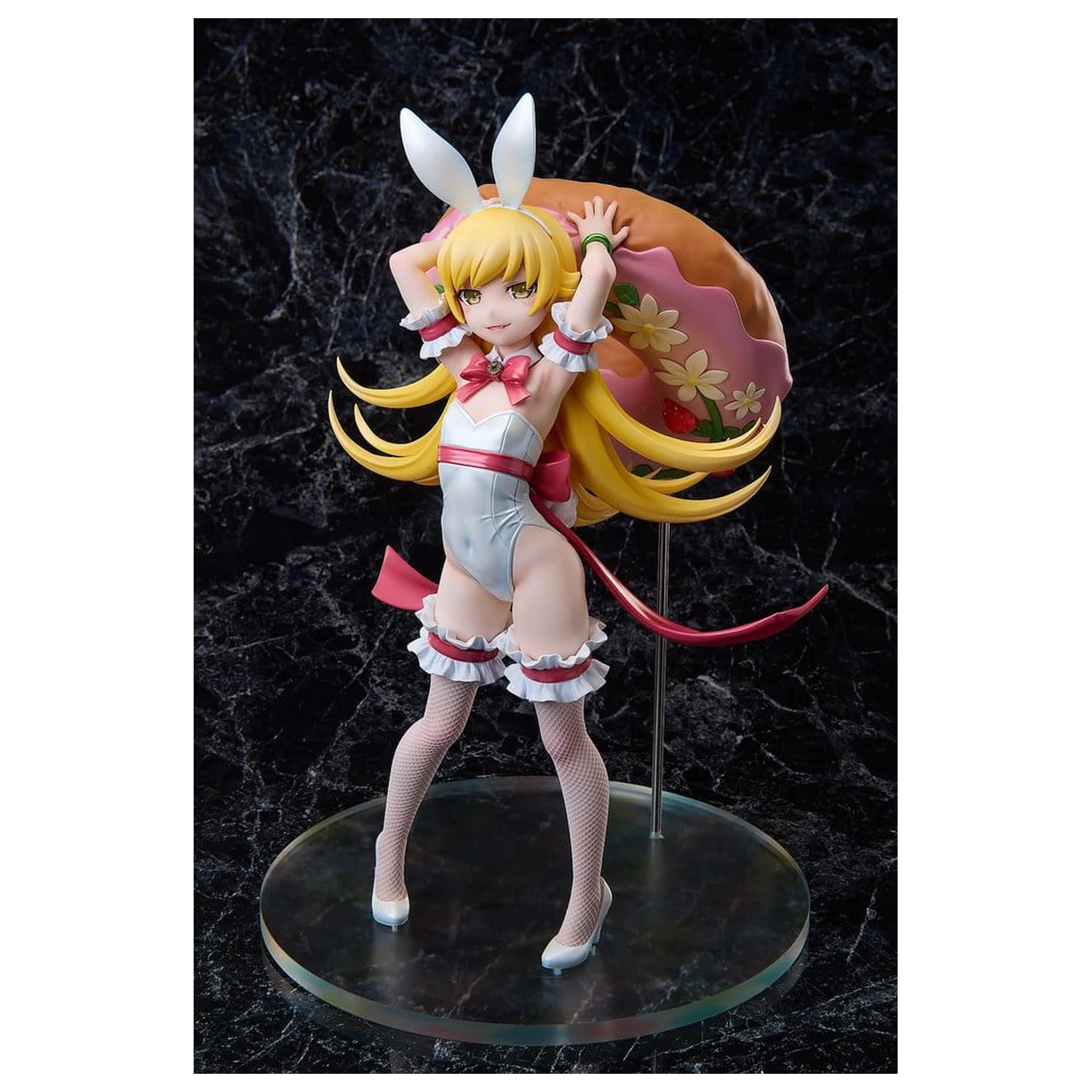 Monogatari Series Statuie din PVC 1/4 Shinobu Oshino White Bunny Ver. 35 cm poza produsului