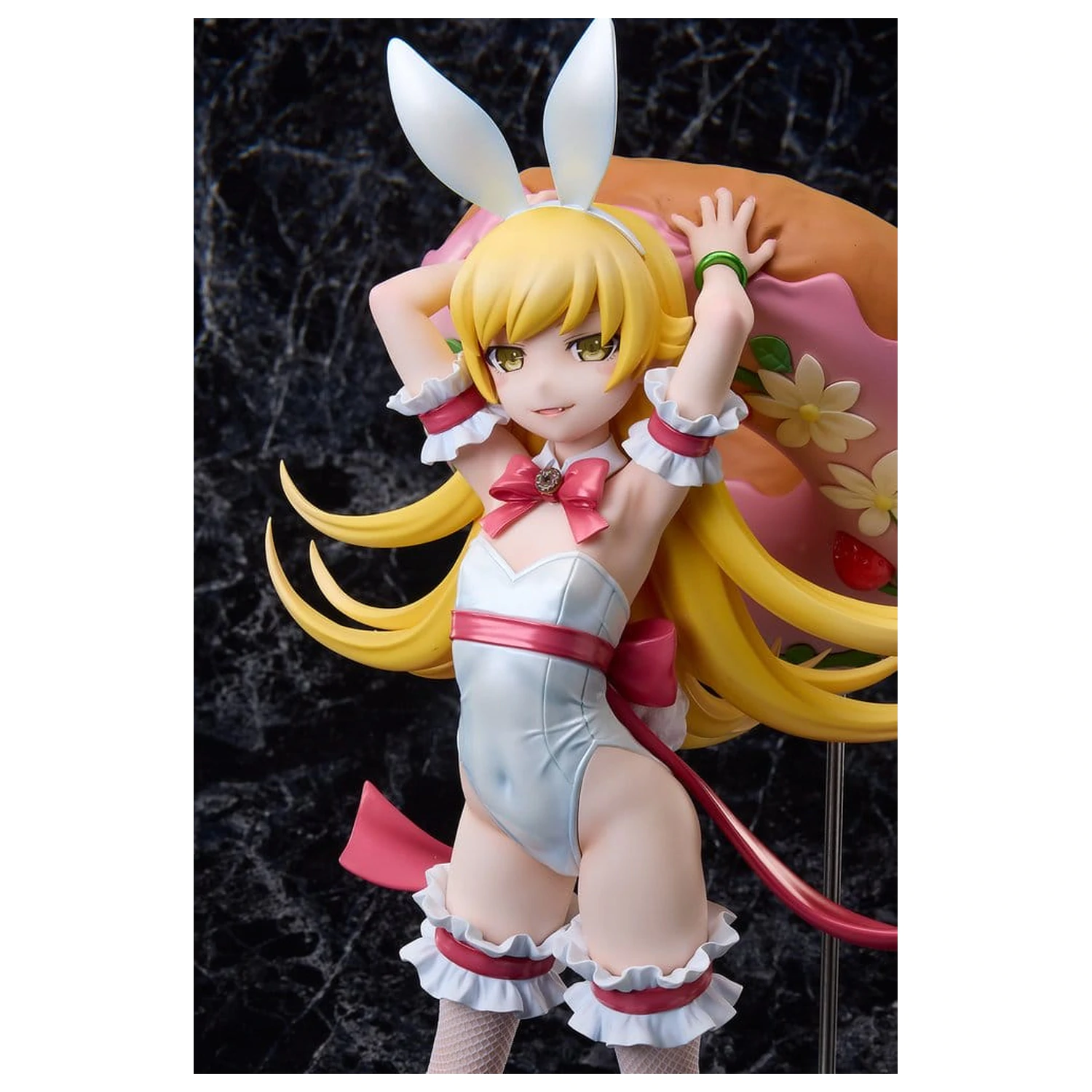 Monogatari Series Statuie din PVC 1/4 Shinobu Oshino White Bunny Ver. 35 cm poza produsului
