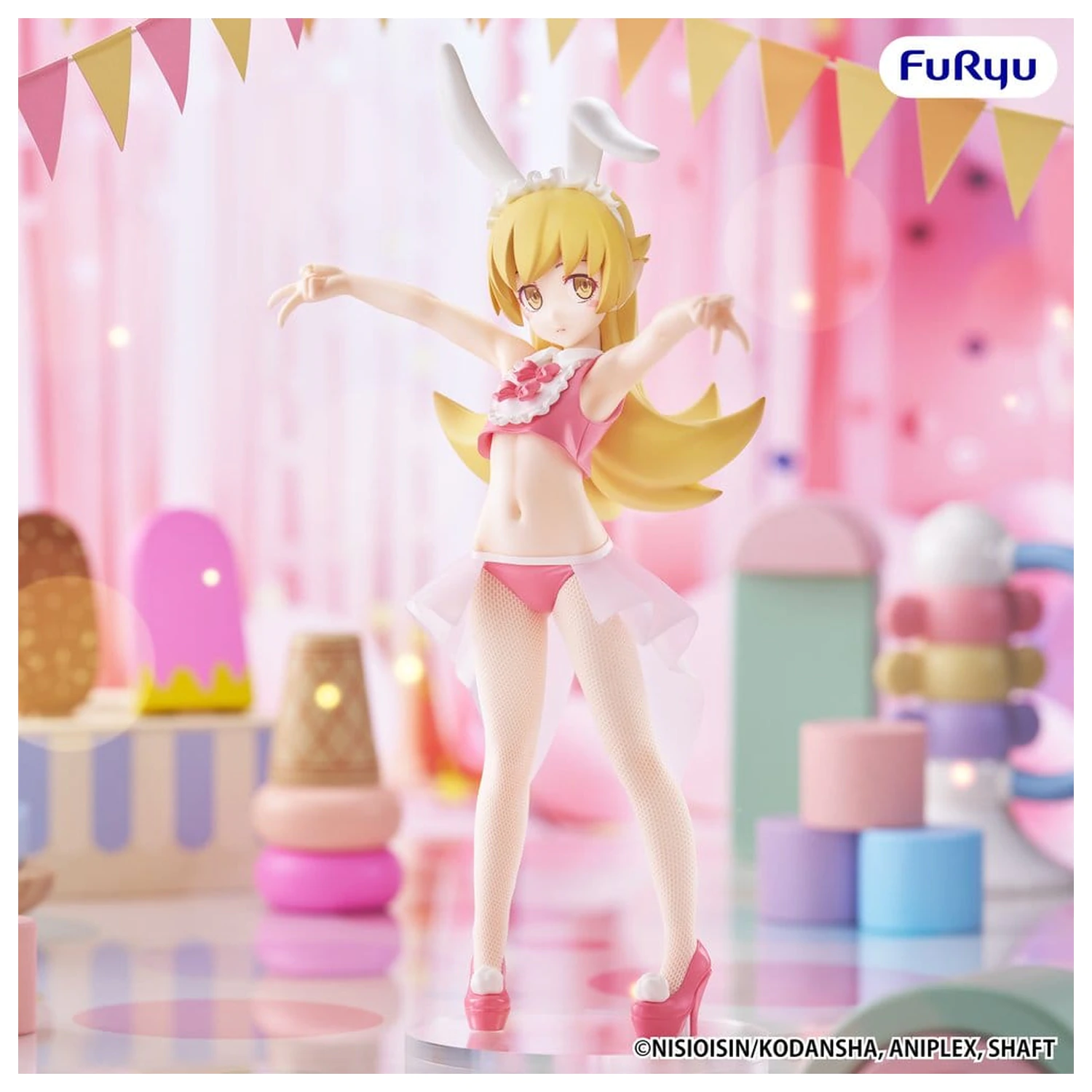 Monogatari Series BiCute Bunnies Figurina PVC Shinobu Oshino 23 cm poza produsului