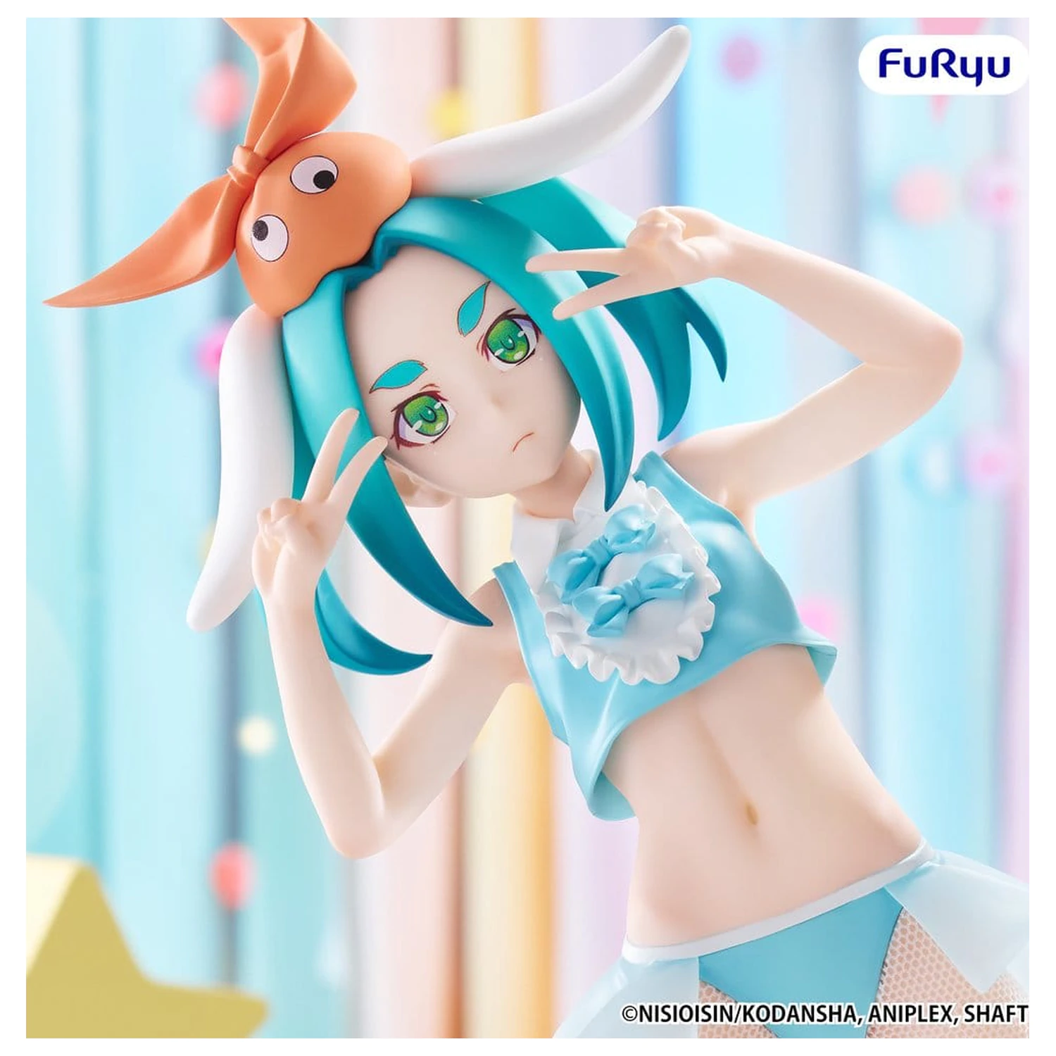 Monogatari Series BiCute Bunnies figura PVC Yotsugi Ononoki 23 cm poza produsului