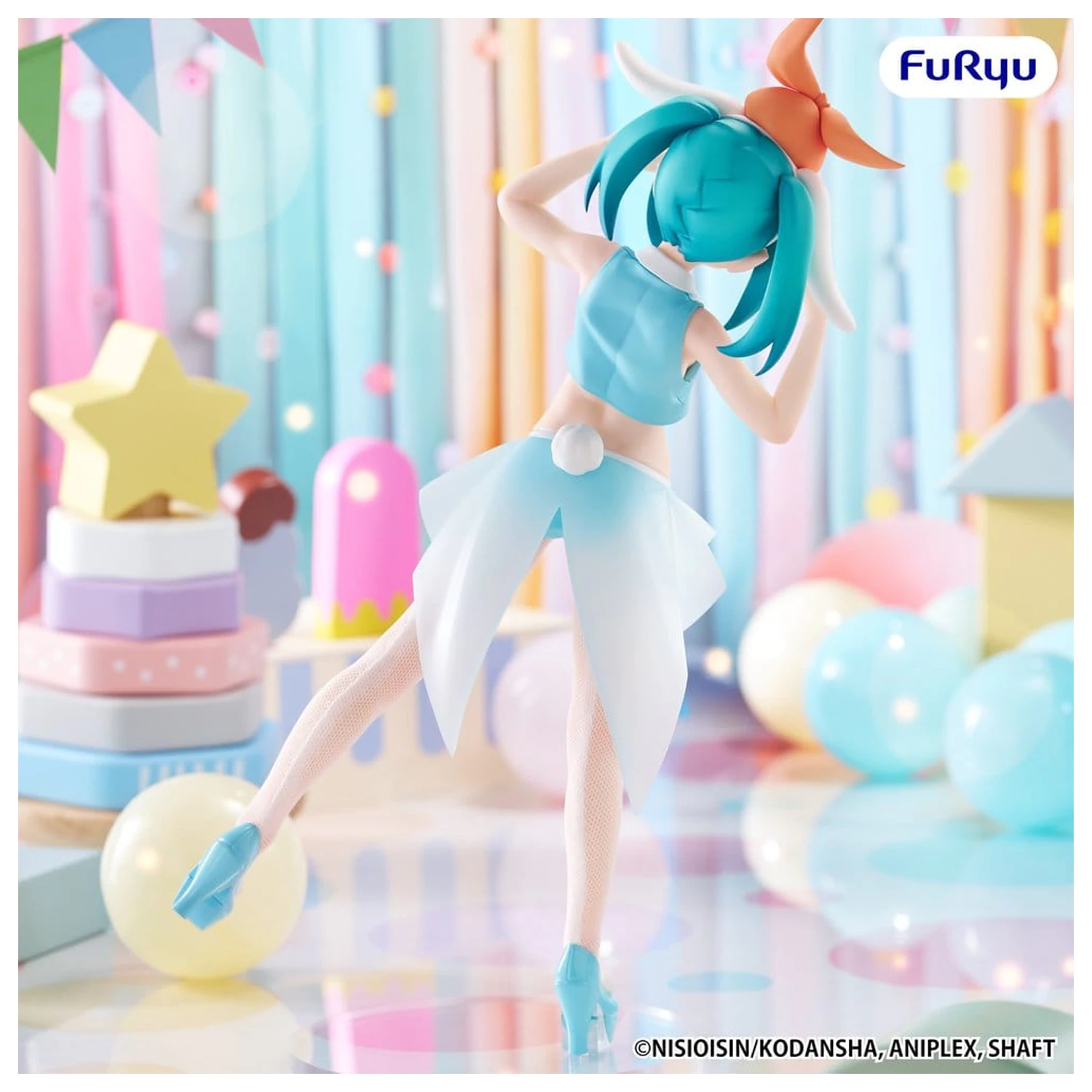 Monogatari Series BiCute Bunnies figura PVC Yotsugi Ononoki 23 cm poza produsului