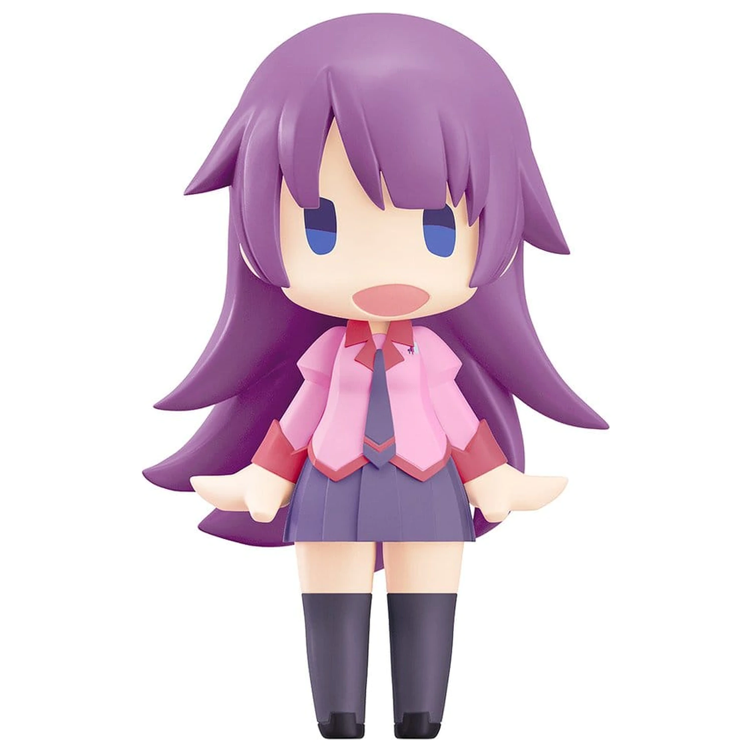 Monogatari Series HELLO! GOOD SMILE Figura de actiune Hitagi Senjyogahara 10 cm poza produsului