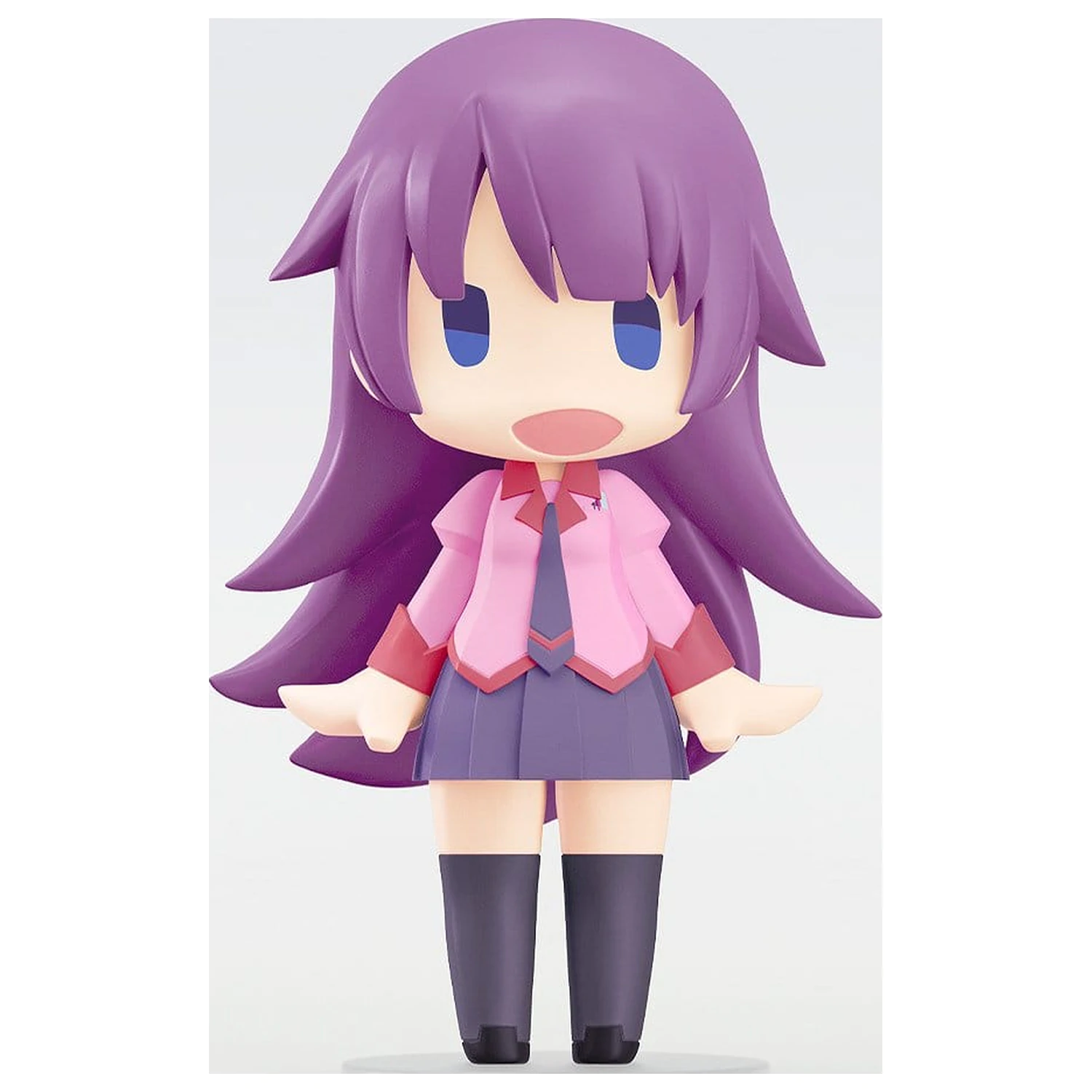 Monogatari Series HELLO! GOOD SMILE Figura de actiune Hitagi Senjyogahara 10 cm poza produsului