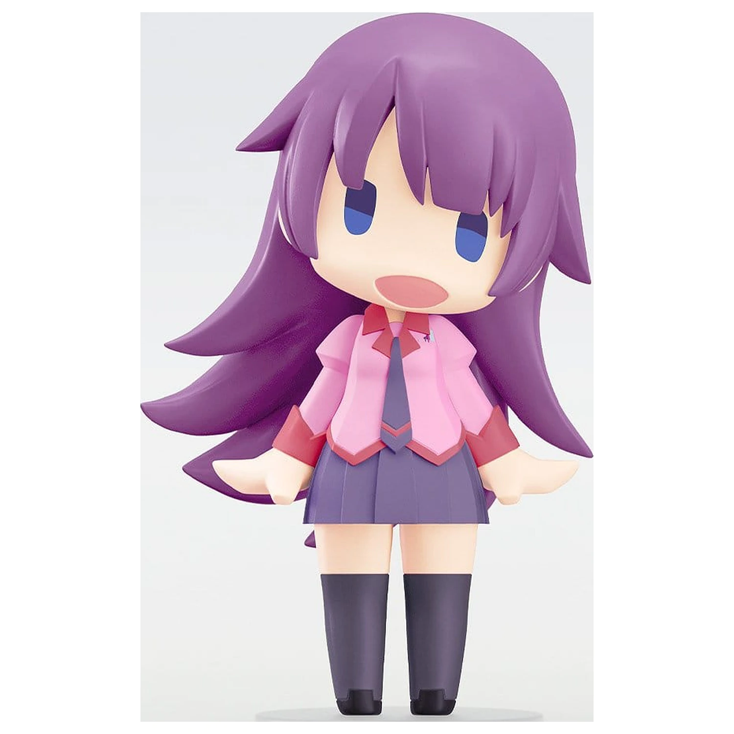 Monogatari Series HELLO! GOOD SMILE Figura de actiune Hitagi Senjyogahara 10 cm poza produsului