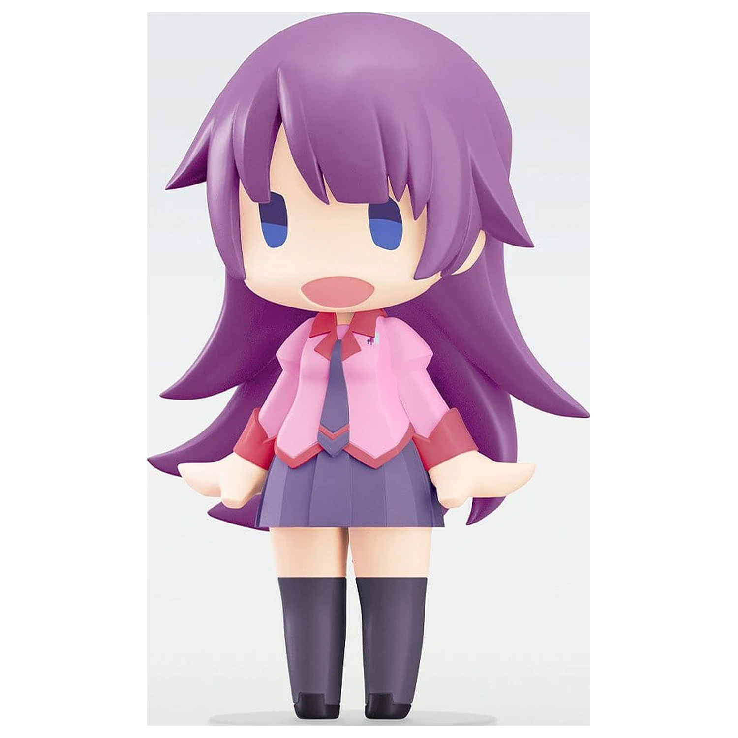 Monogatari Series HELLO! GOOD SMILE Figura de actiune Hitagi Senjyogahara 10 cm poza produsului