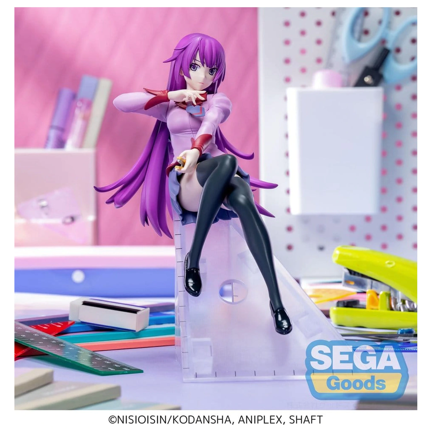 Monogatari Series Figurina PVC Luminasta Hitagi Senjyogahara 19 cm poza produsului