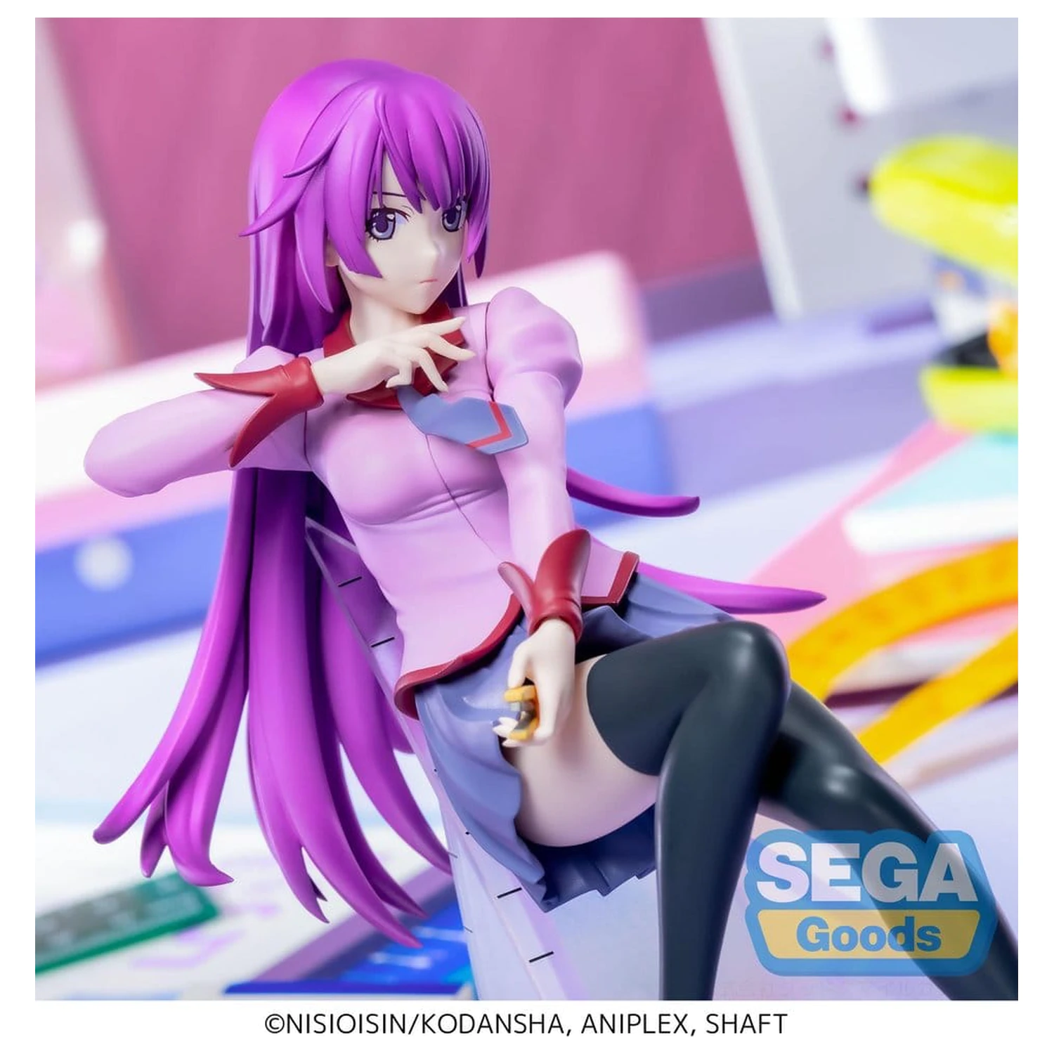 Monogatari Series Figurina PVC Luminasta Hitagi Senjyogahara 19 cm poza produsului