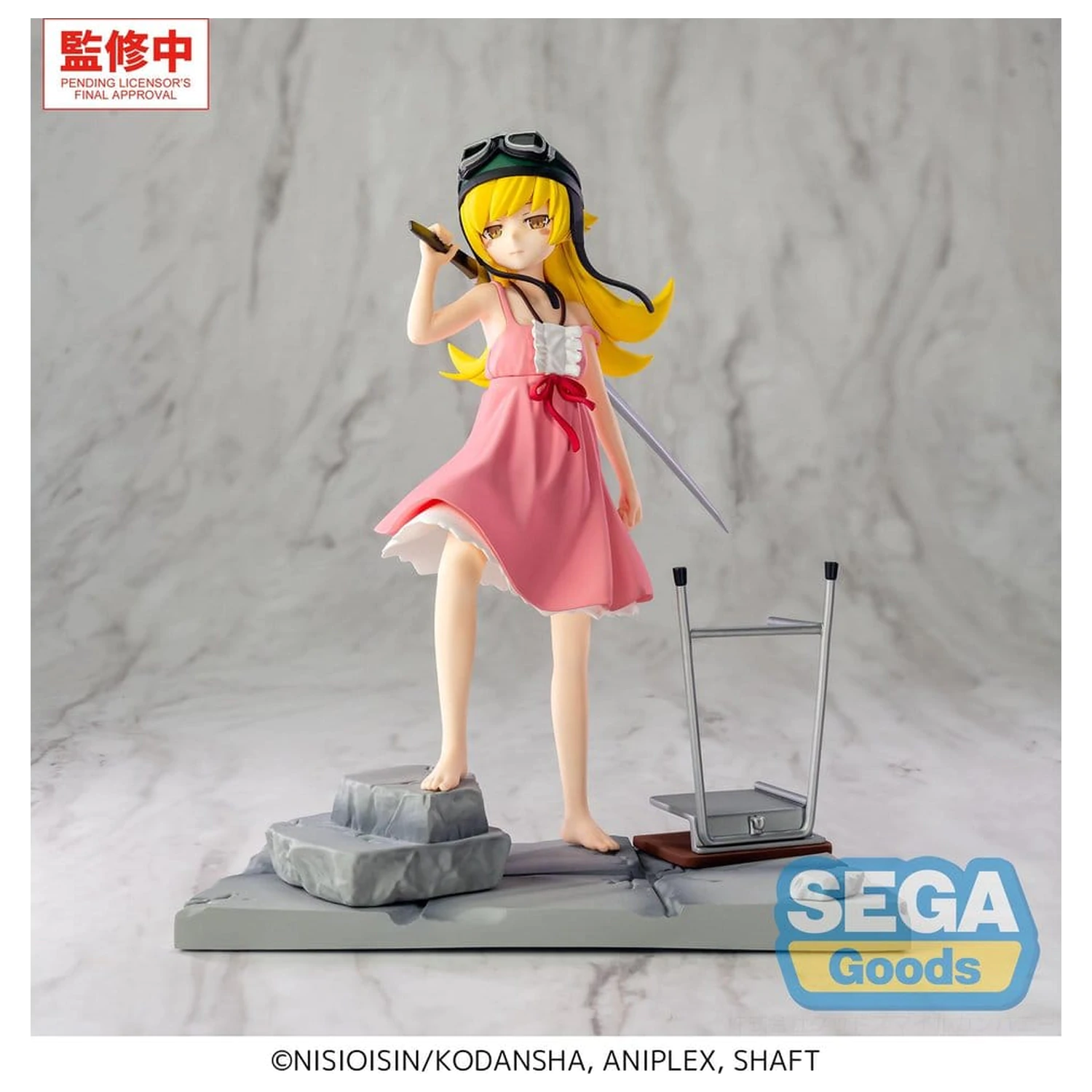 Monogatari Series XStellar PVC figurina Shinobu Oshino 18 cm poza produsului
