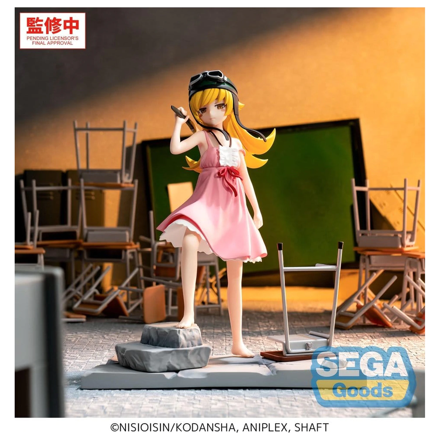 Monogatari Series XStellar PVC figurina Shinobu Oshino 18 cm poza produsului