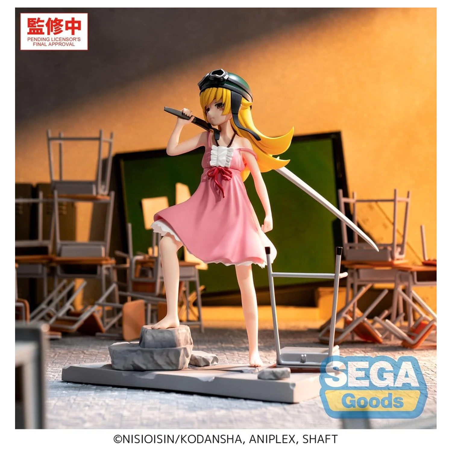 Monogatari Series XStellar PVC figurina Shinobu Oshino 18 cm poza produsului