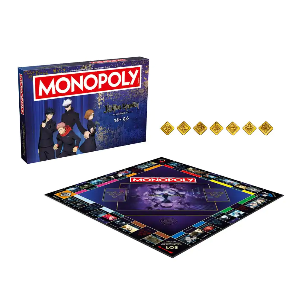 Monopoly joc de societate Jujutsu Kaisen Sezonul 2 Versiunea Germana poza produsului