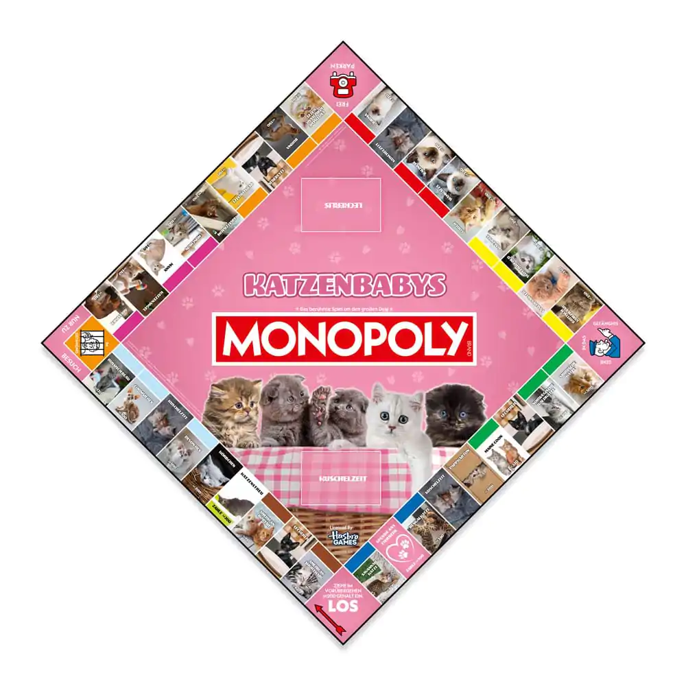 Monopoly joc de societate Katzenbabys Versiune germană poza produsului
