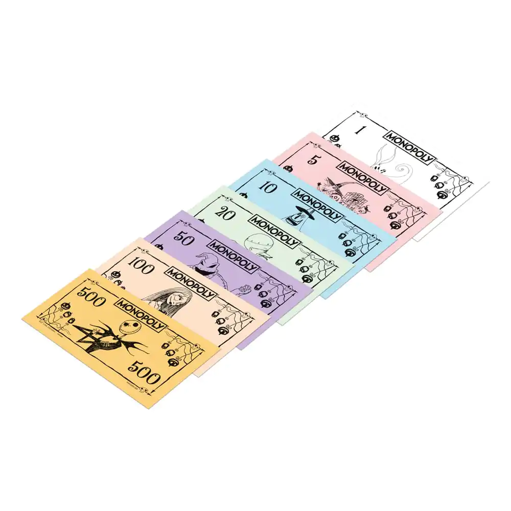 Monopoly Board Game Nightmare Before Christmas Versiunea în germană poza produsului