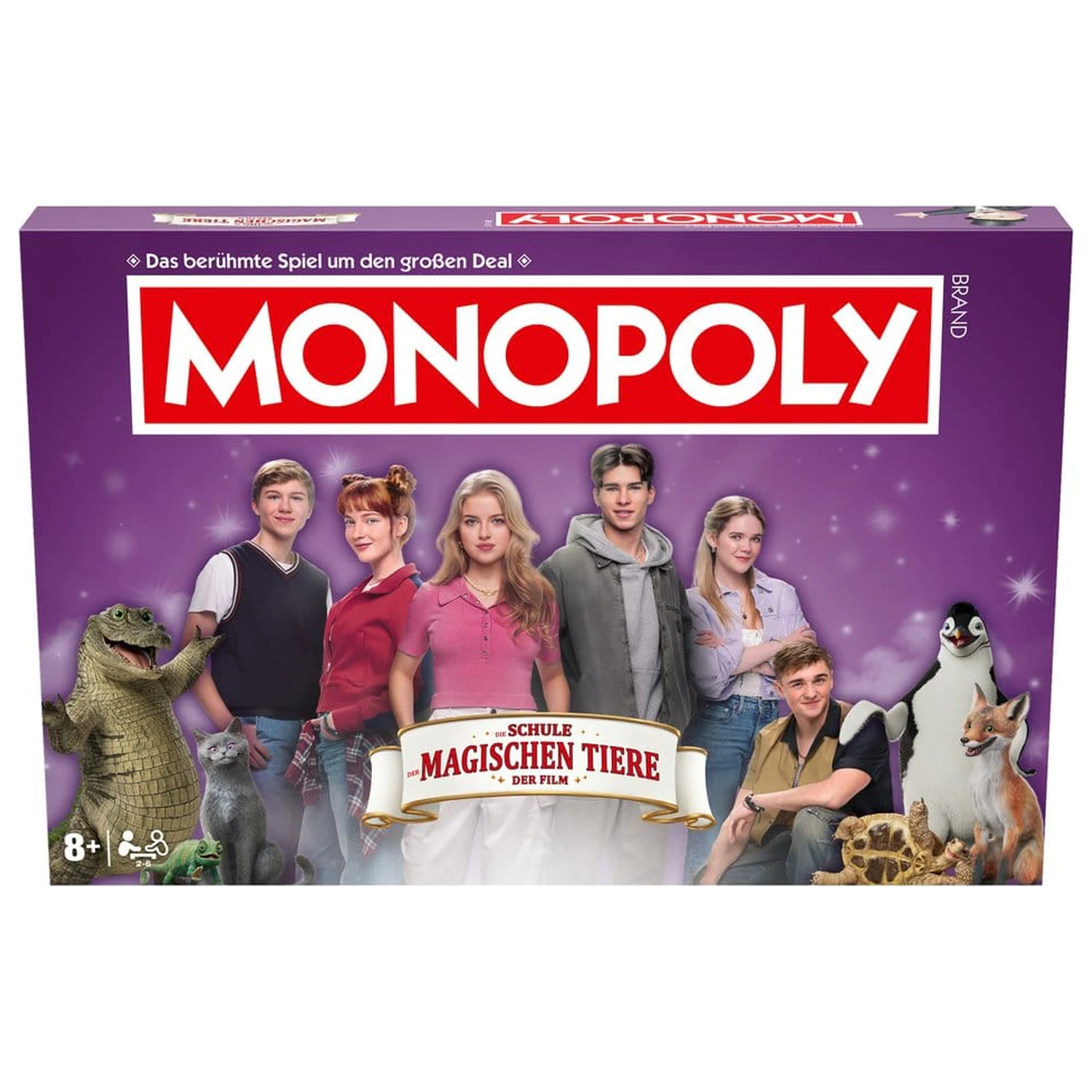 Monopoly Board Game Scoala de Animale Magice *German Version* poza produsului