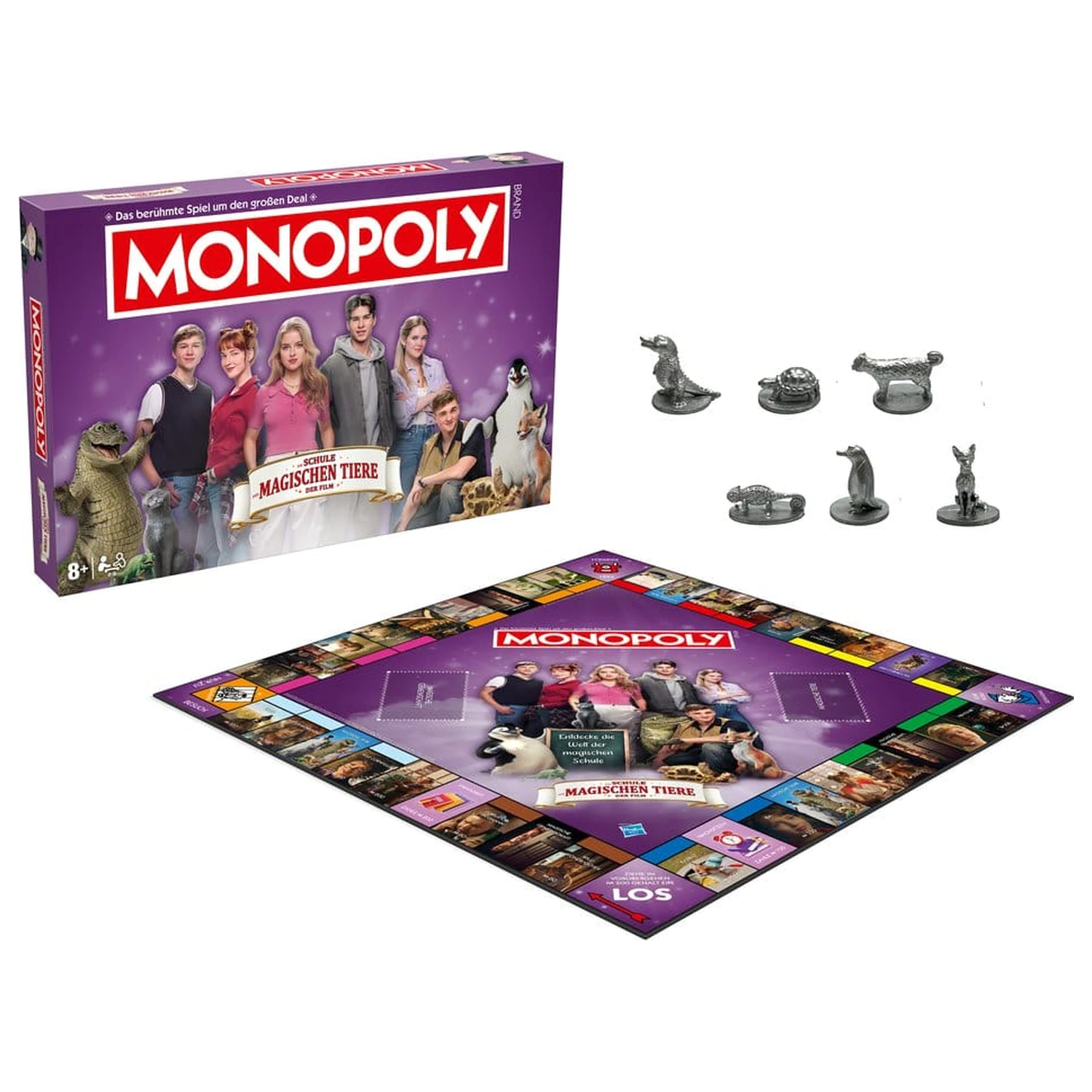 Monopoly Board Game Scoala de Animale Magice *German Version* poza produsului