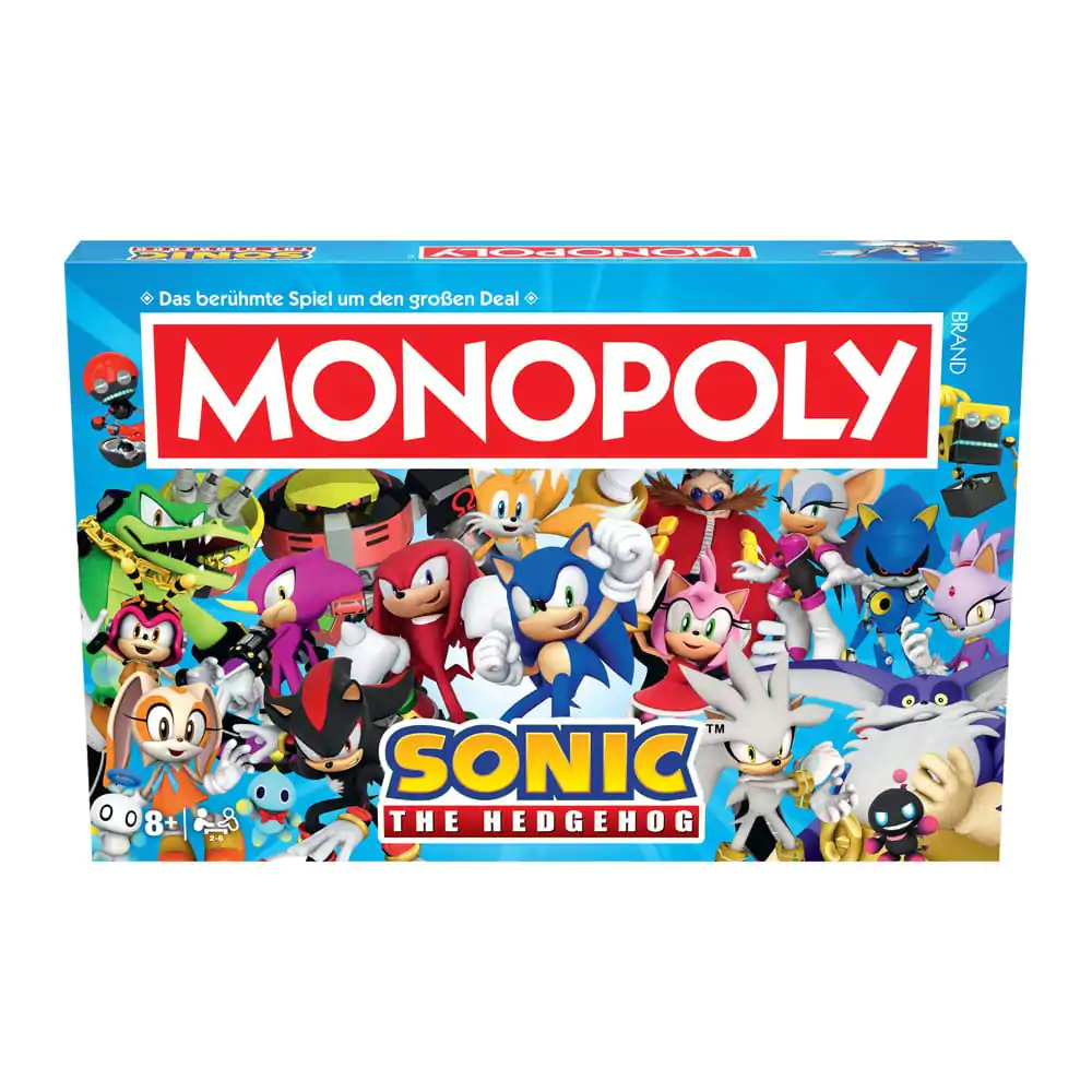 Monopoly Joc de societate Sonic the Hedgehog *German Version* poza produsului