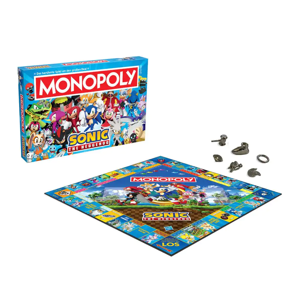 Monopoly Joc de societate Sonic the Hedgehog *German Version* poza produsului