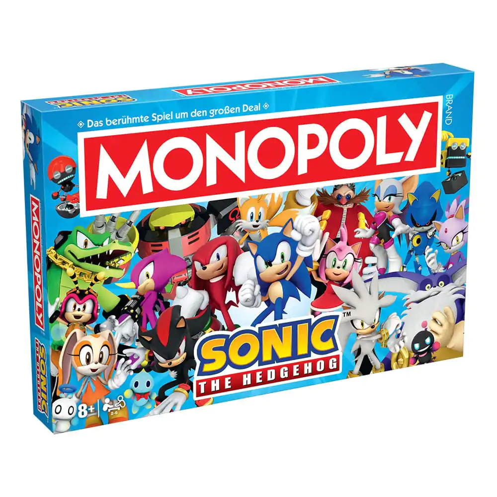 Monopoly Joc de societate Sonic the Hedgehog *German Version* poza produsului