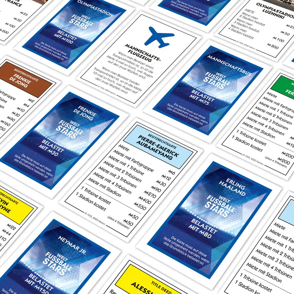 Joc de societate Monopoly Weltfussballstars *Versiune germană* poza produsului