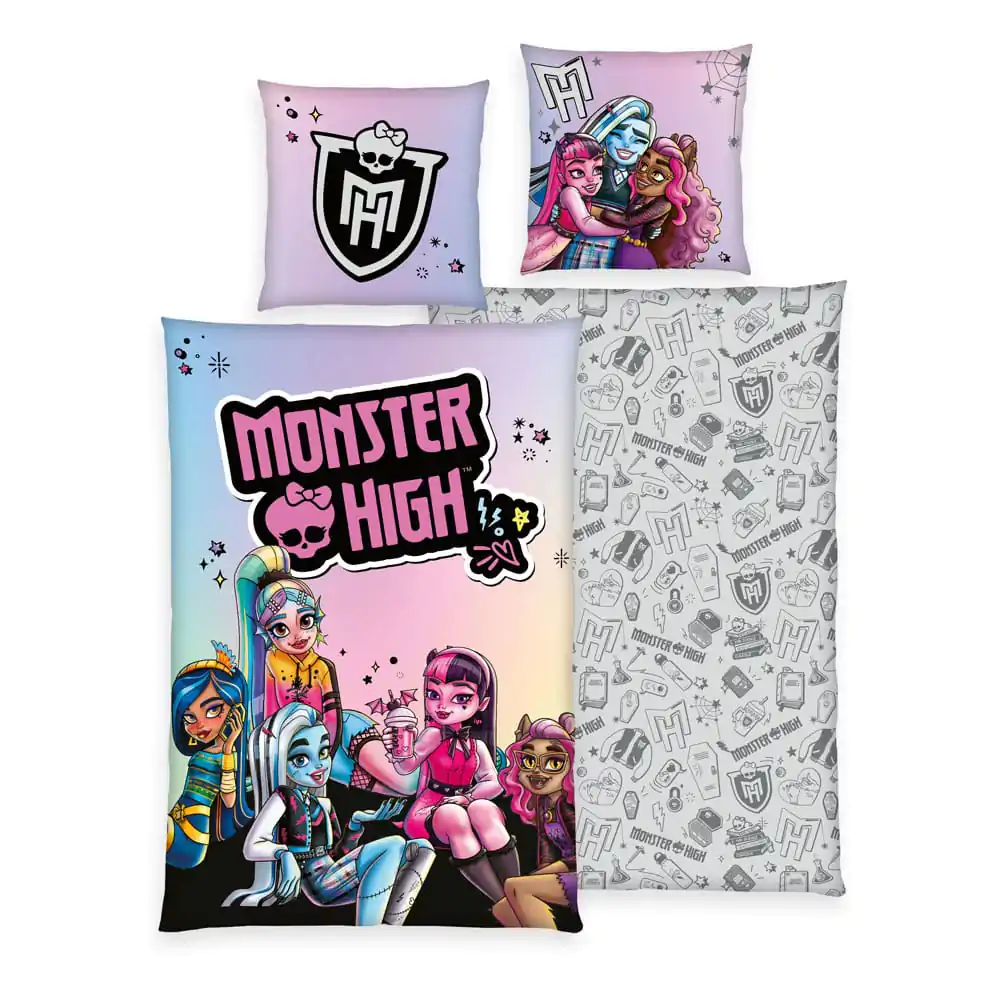 Lenjerie de pat Monster High 135 x 200 cm poza produsului