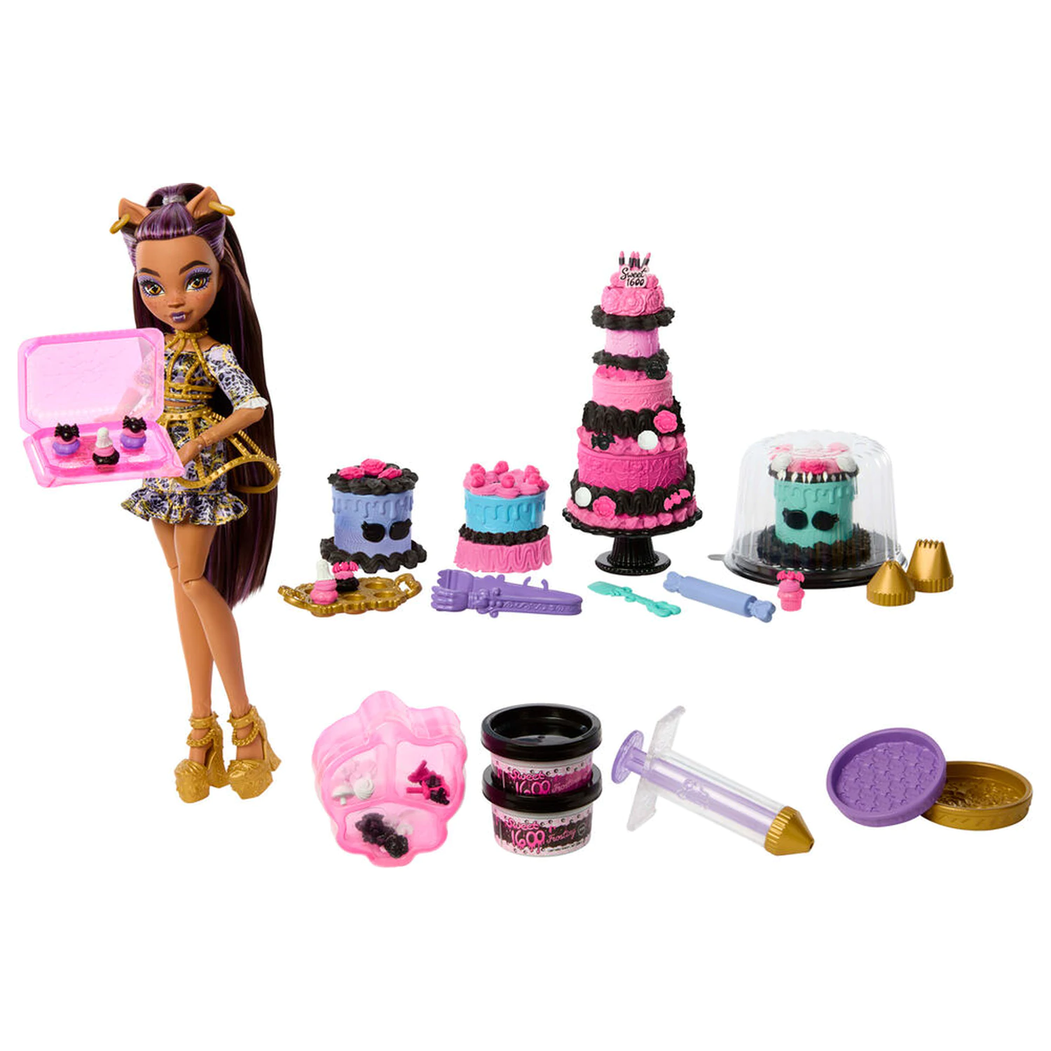 Monster High Papusa de zi de nastere Clawdeen Wolf poza produsului