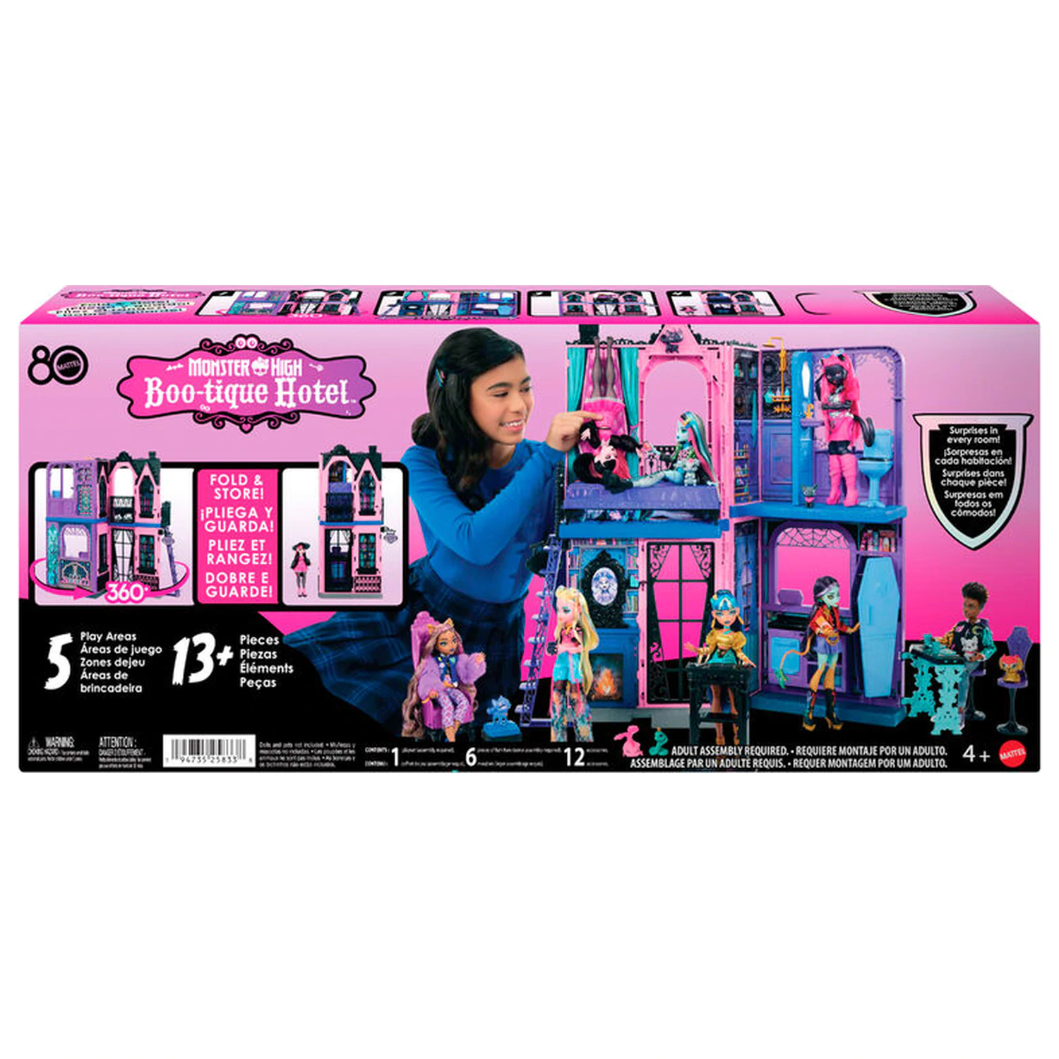 Monster High Hotelul Boo-tique poza produsului