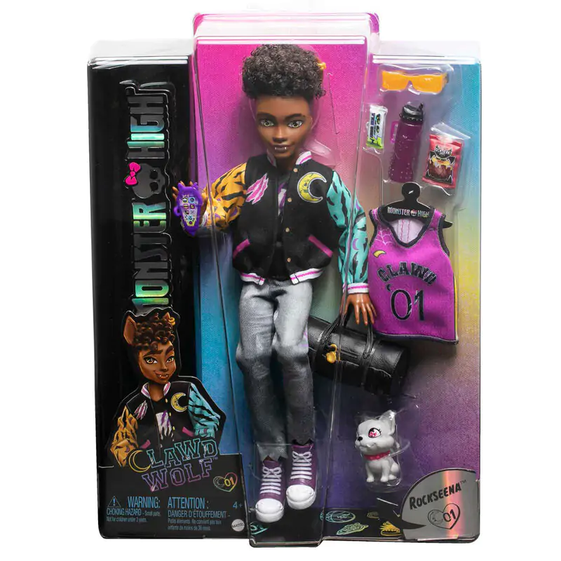 Monster High Clawd Wolf păpușă 25cm poza produsului