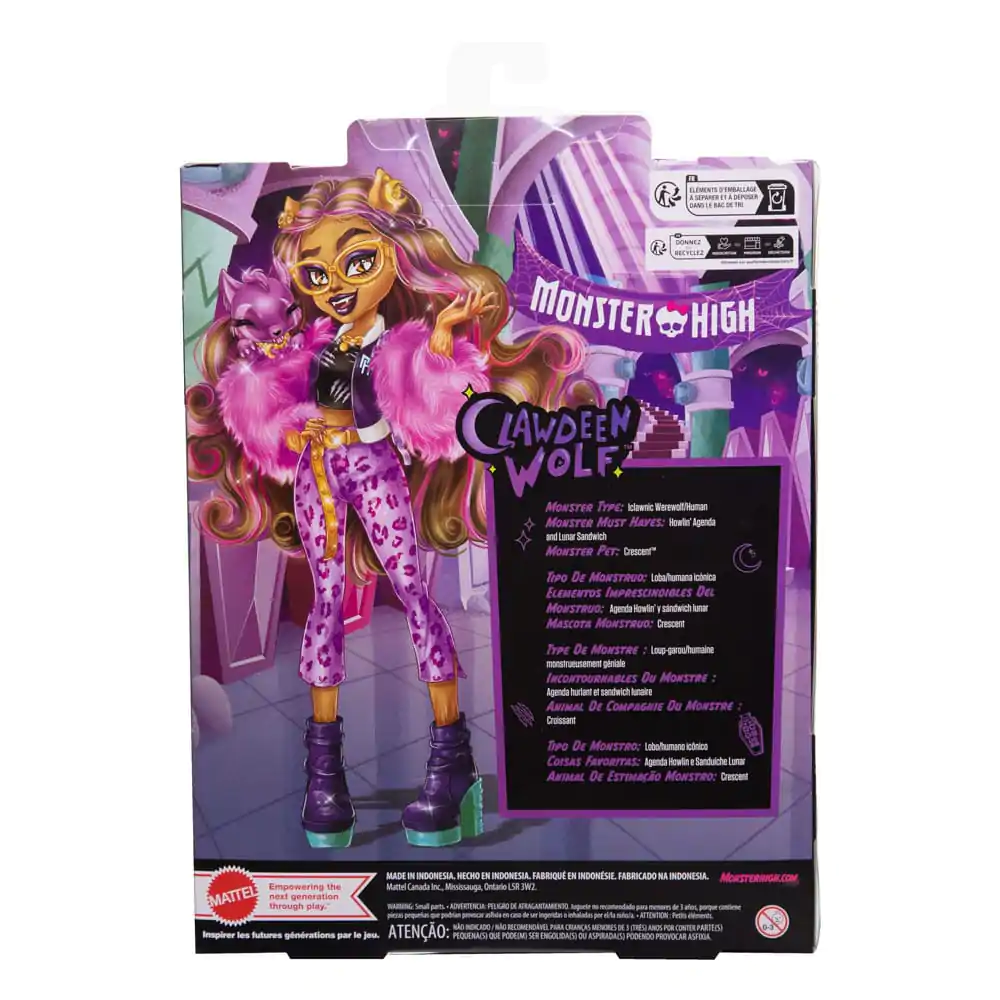 Monster High Păpușă Clawdeen Wolf 25 cm poza produsului