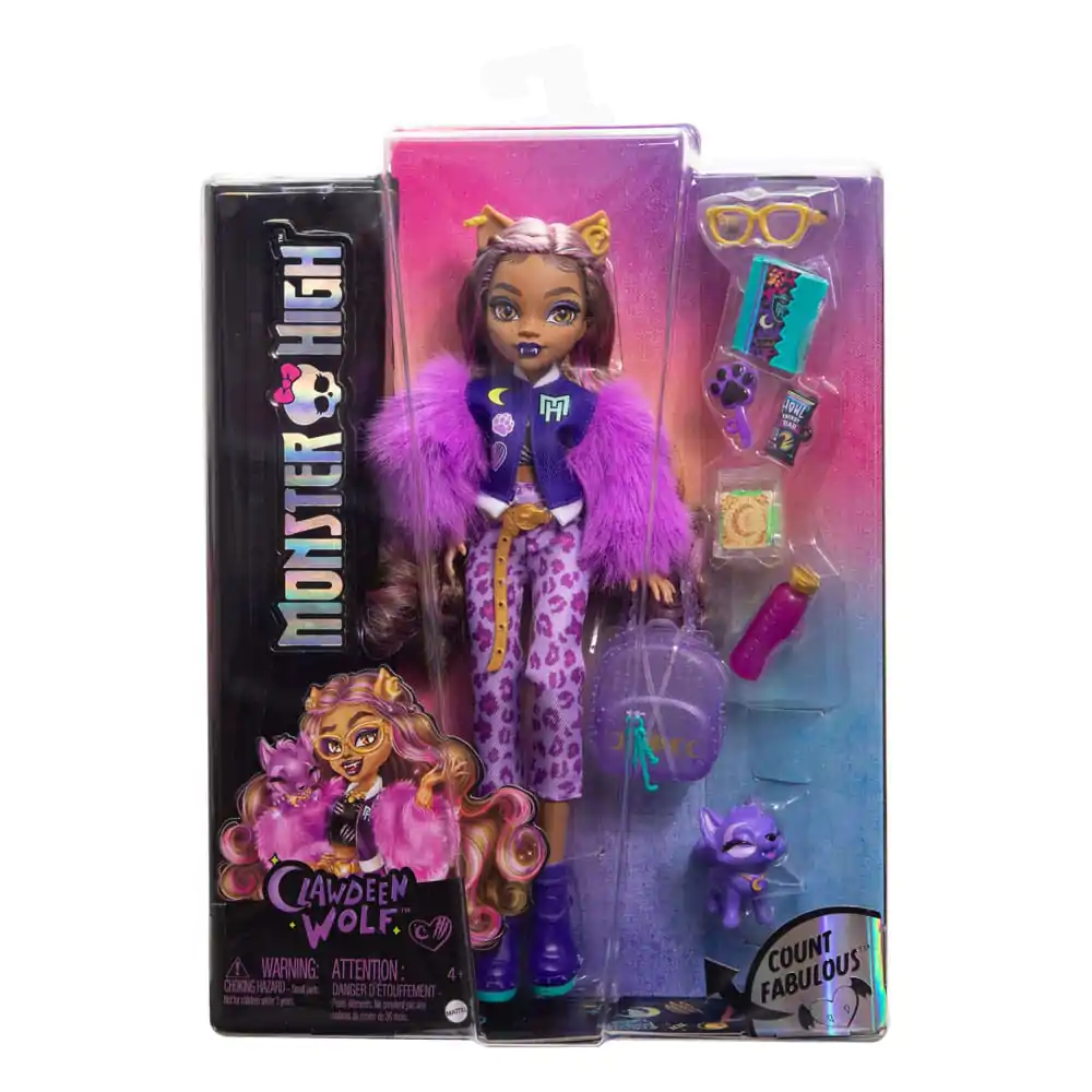 Monster High Păpușă Clawdeen Wolf 25 cm poza produsului