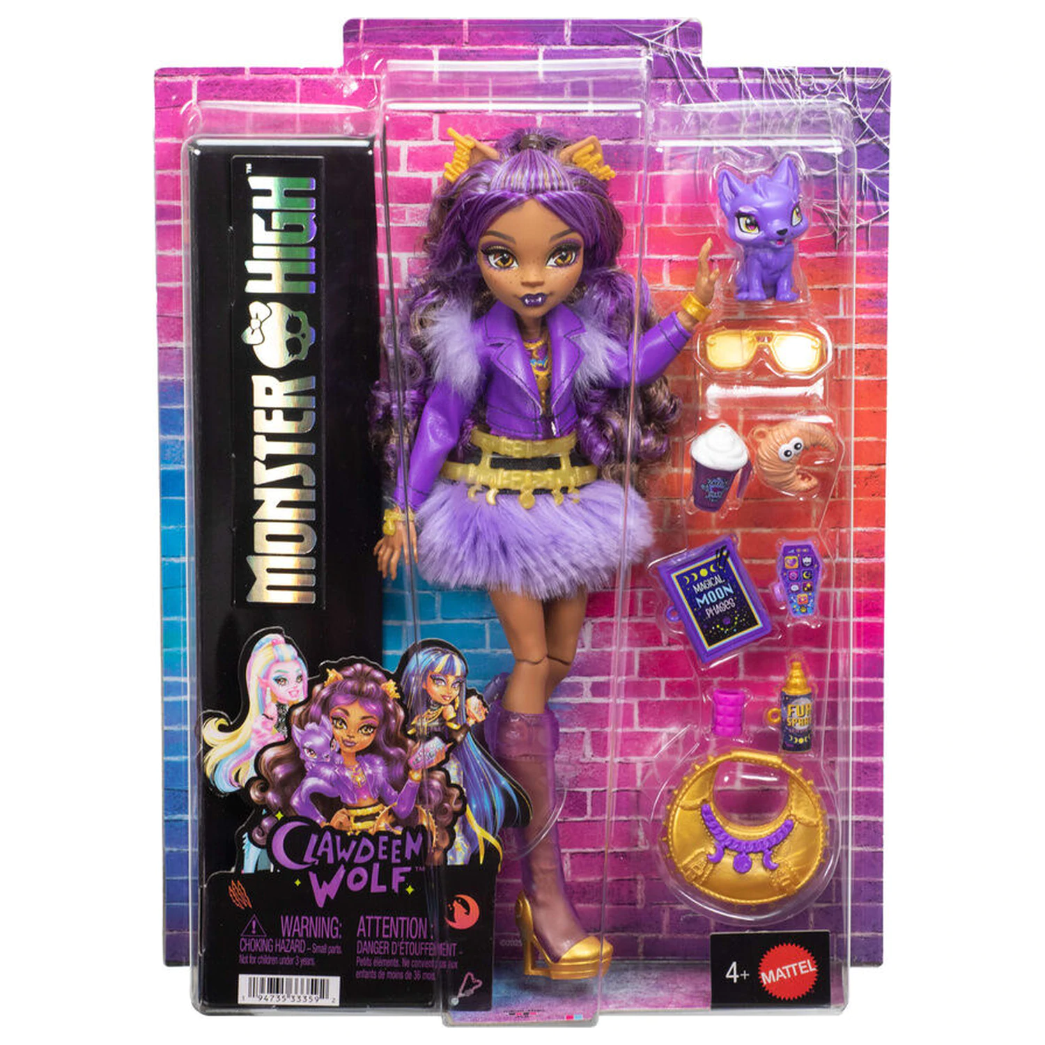 Păpușa Monster High Clawdeen Wolf poza produsului