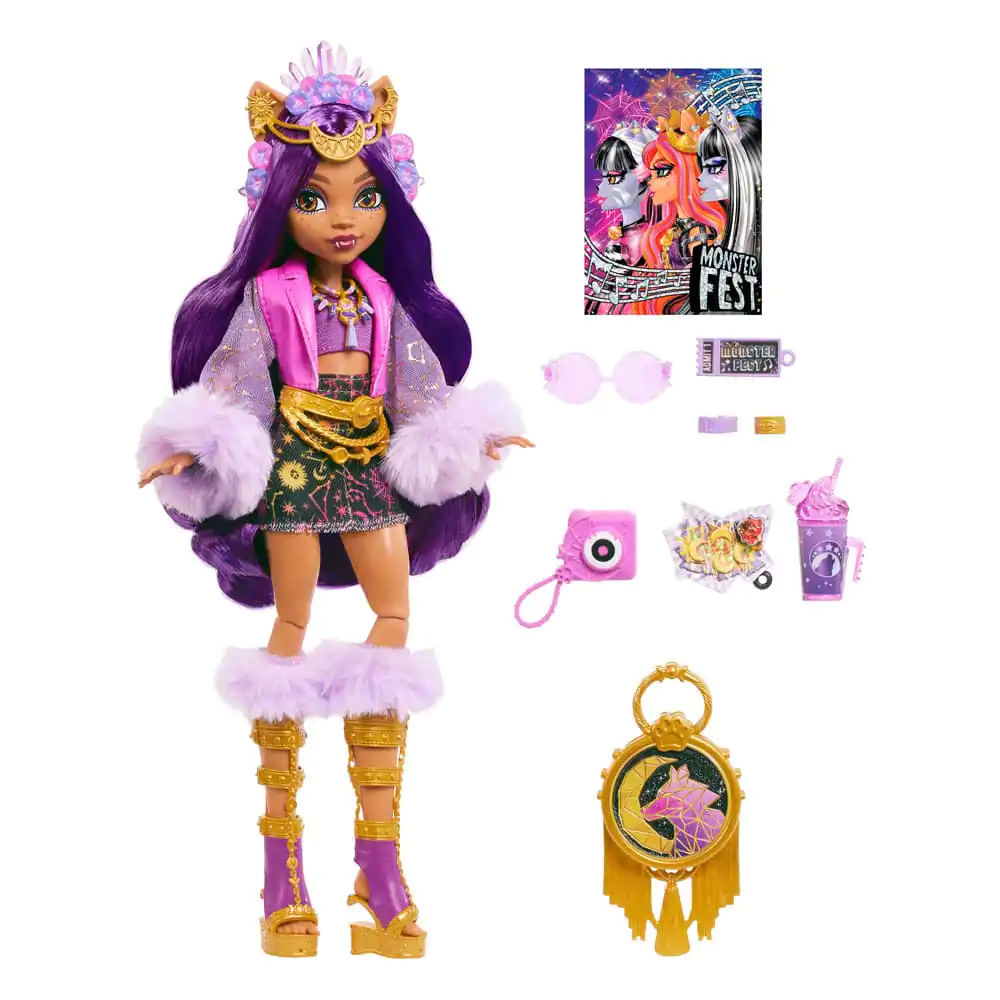 Păpușă Monster High Clawdeen Wolf Monster Fest 25 cm poza produsului