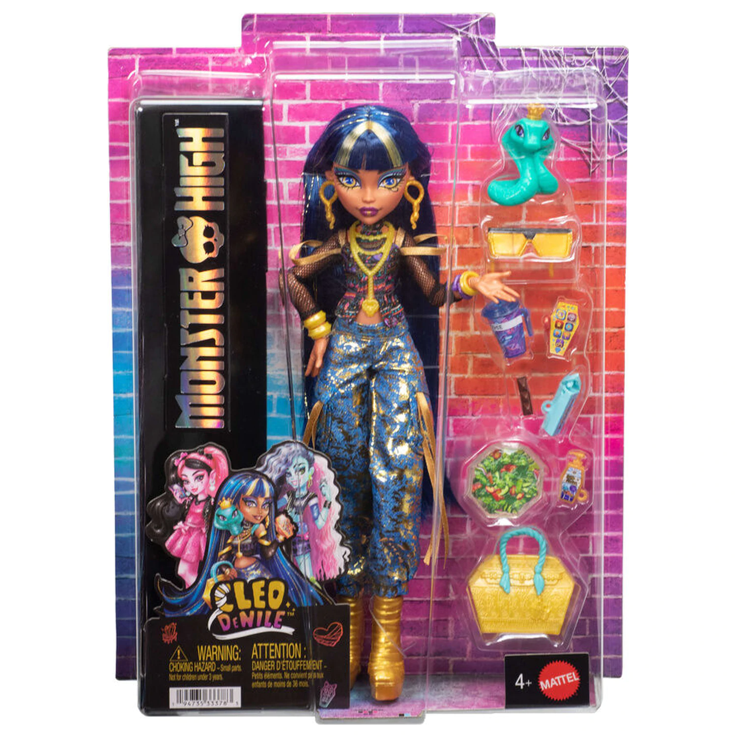 Monster High Cleo De Nile papusa poza produsului