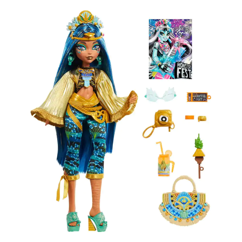 Monster High Doll Păpușă Cleo de Nile Monster Fest 25 cm poza produsului
