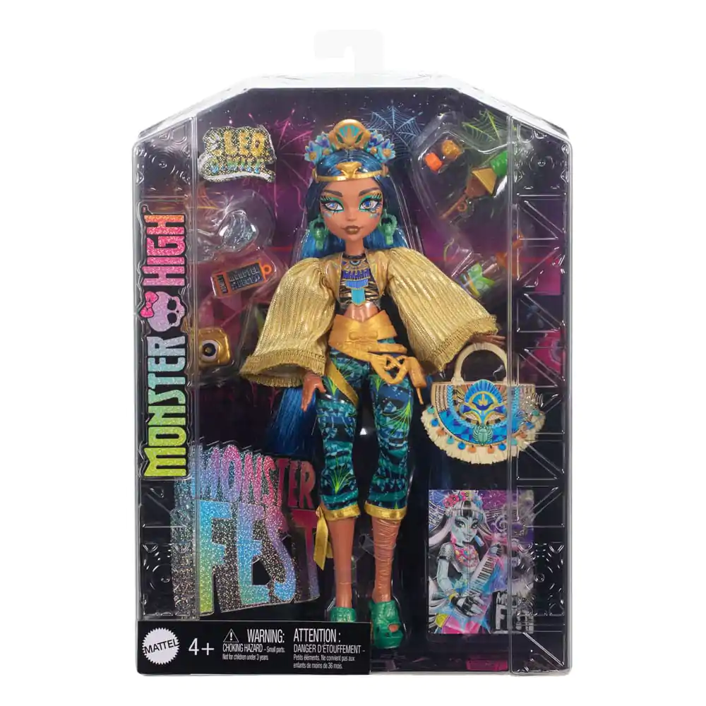 Monster High Doll Păpușă Cleo de Nile Monster Fest 25 cm poza produsului