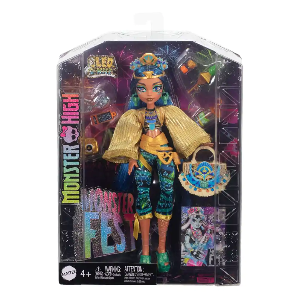 Monster High Doll Păpușă Cleo de Nile Monster Fest 25 cm poza produsului