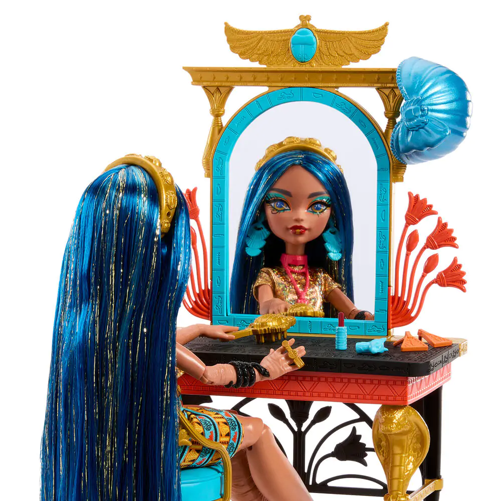 Monster High Cleo de Nile with dressing table păpușă poza produsului