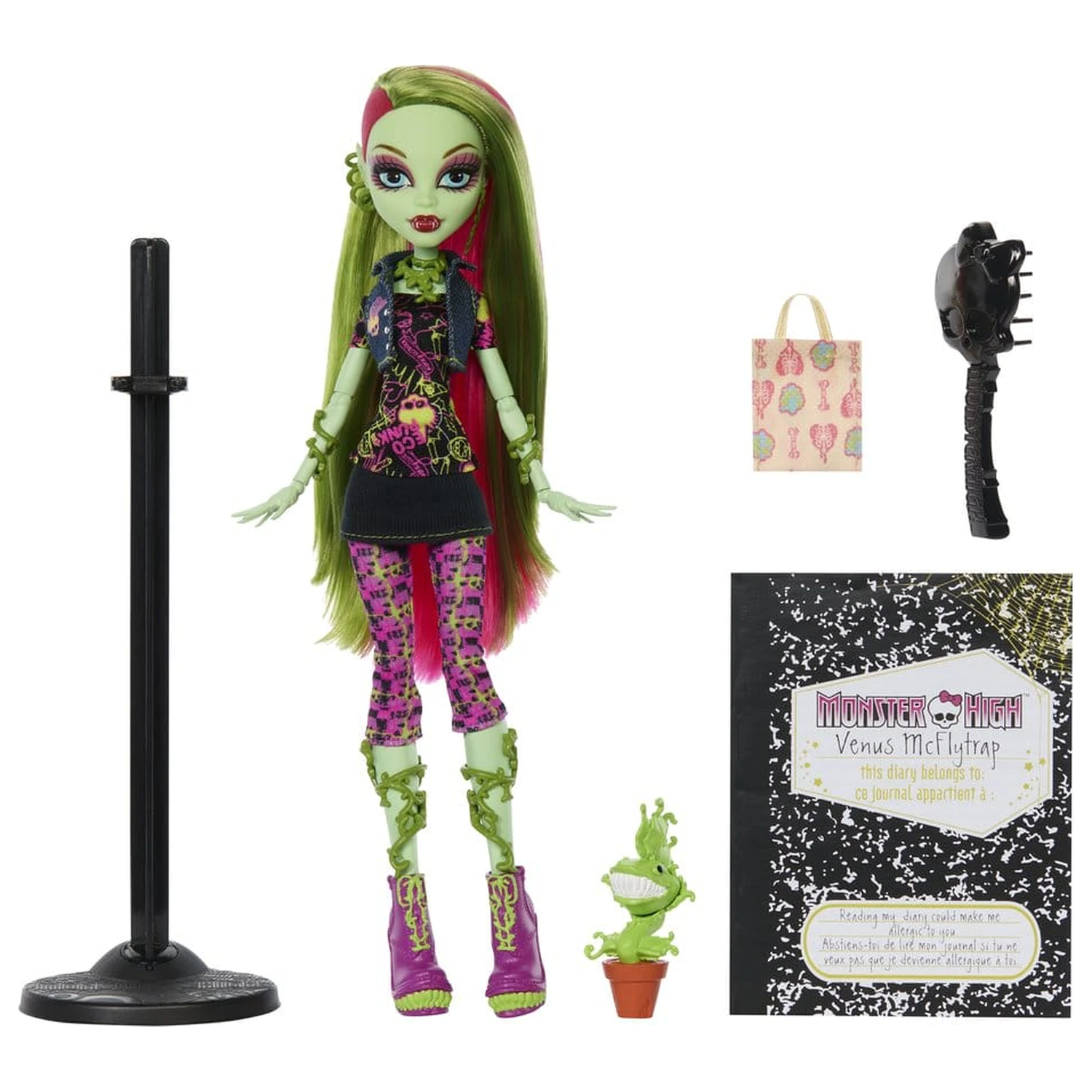 Păpușă Monster High Collector Venus McFlytrap poza produsului