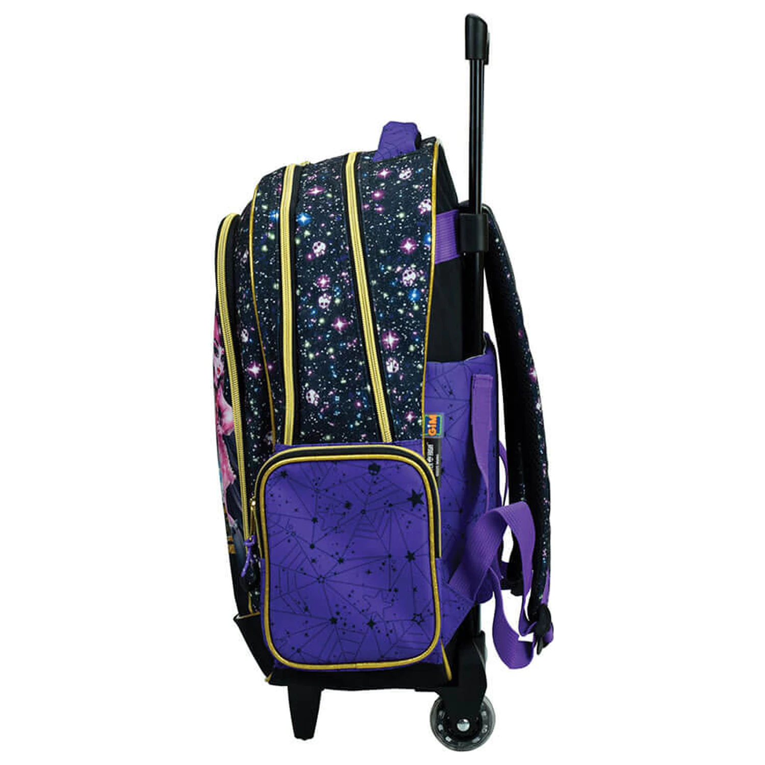 Monster High Crew Ghiozdan rulant de scoala, Geanta 46 cm poza produsului