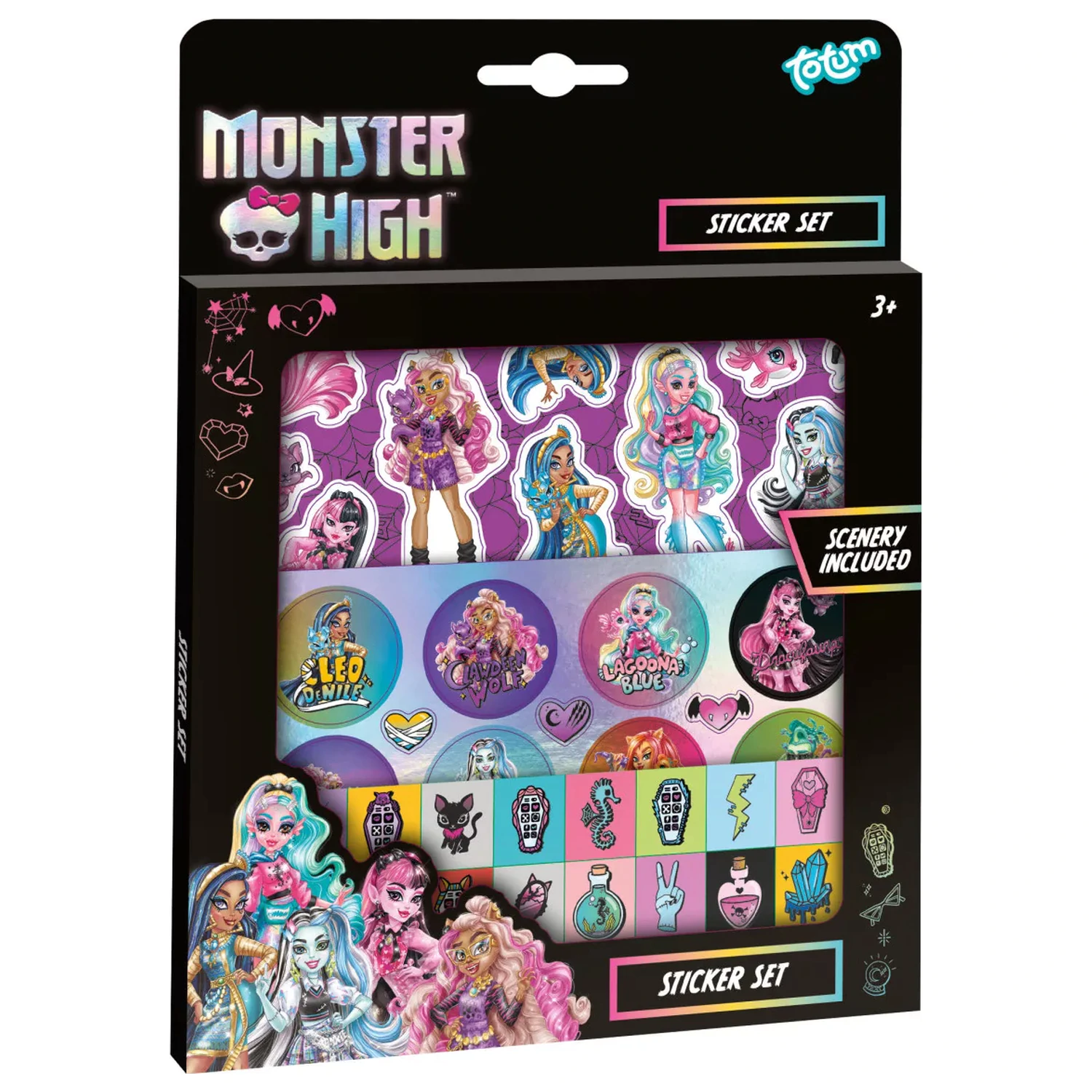 Monster High Dark Set de stickere poza produsului